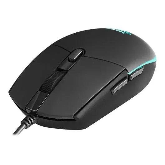 Mars Gaming MMG RGB Flow Gaming Mouse, 3200 DPI, Huano Mechanical Switches, 6 Buttons, Black - immagine 4
