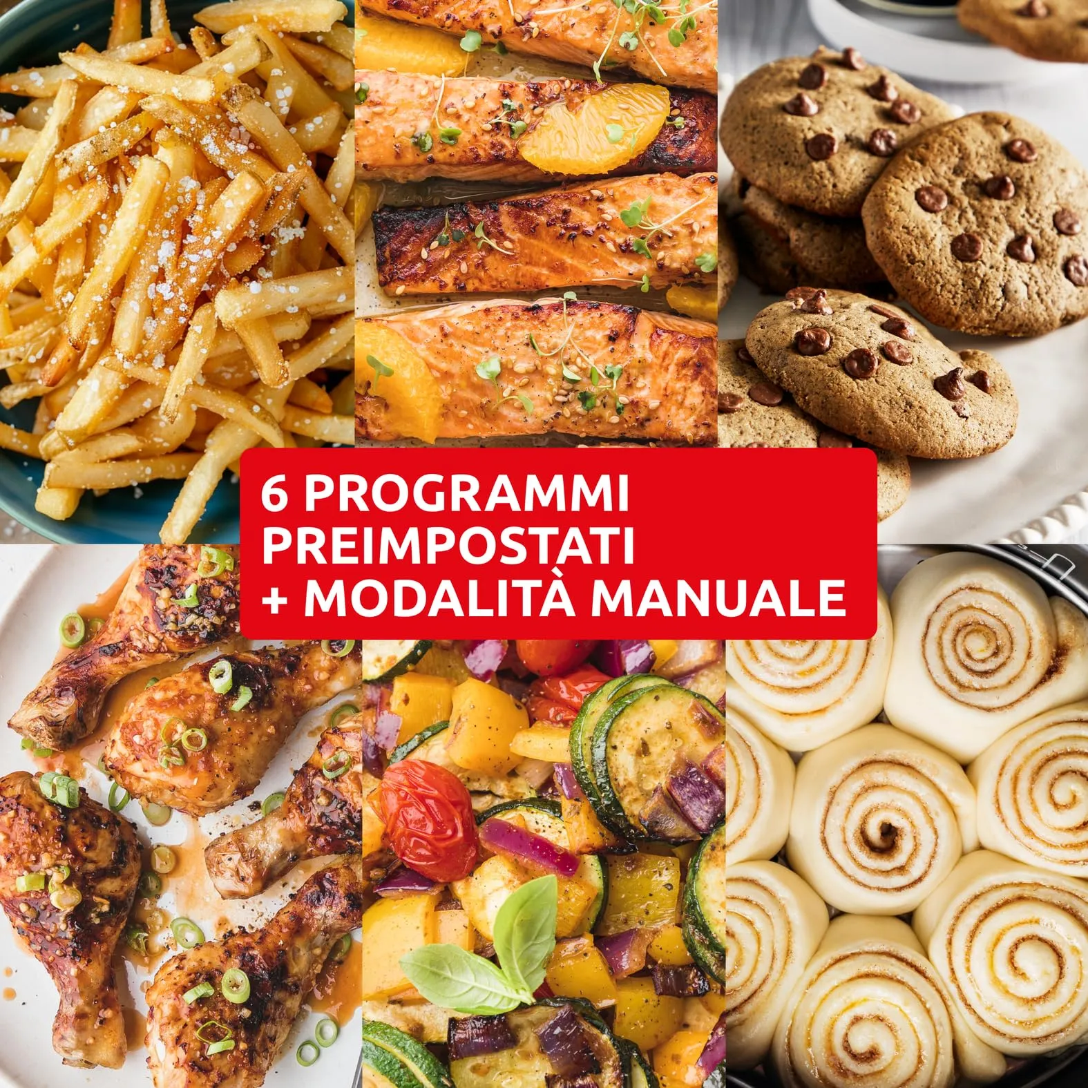 Moulinex Ever Fry XXL Dual Air Fryer, EZ9488 - immagine 6