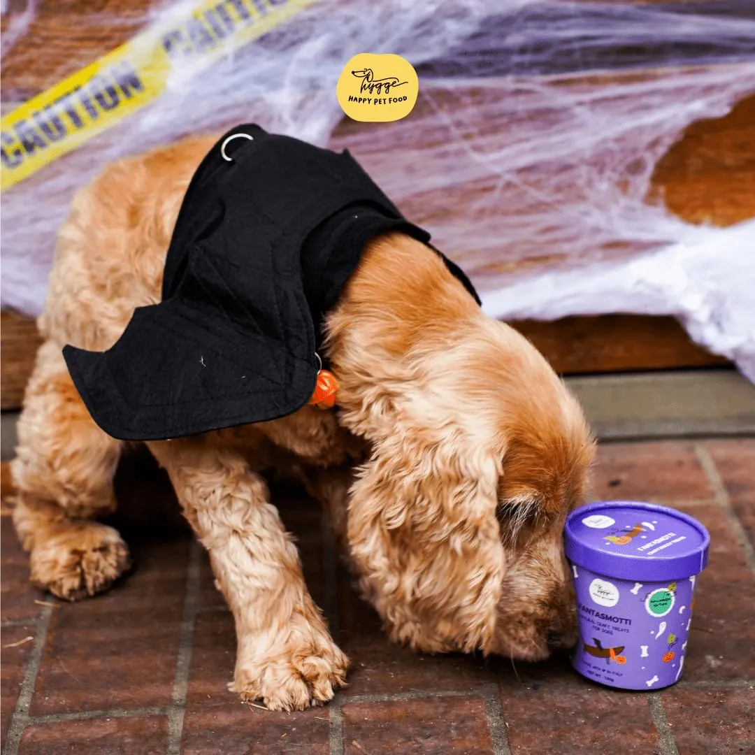 Hygge Dog Fantasmotti Biscotti di Halloween per Cani al Gusto Zucca, 3 Barattoli da 100 g - immagine 4