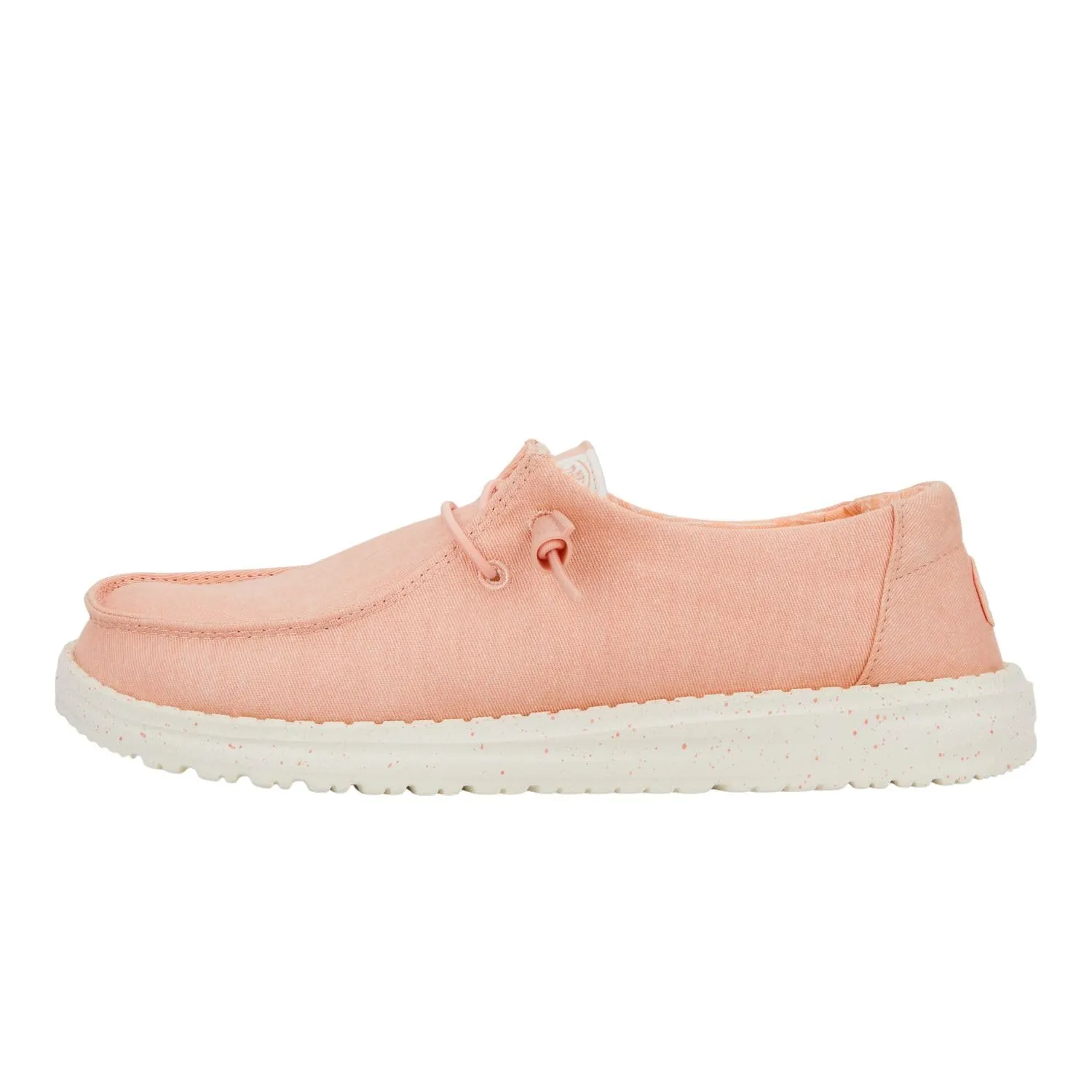 HEYDUDE Women's Wendy Stretch Canvas Casual Moccasins - Pink, 42 EU - immagine 1