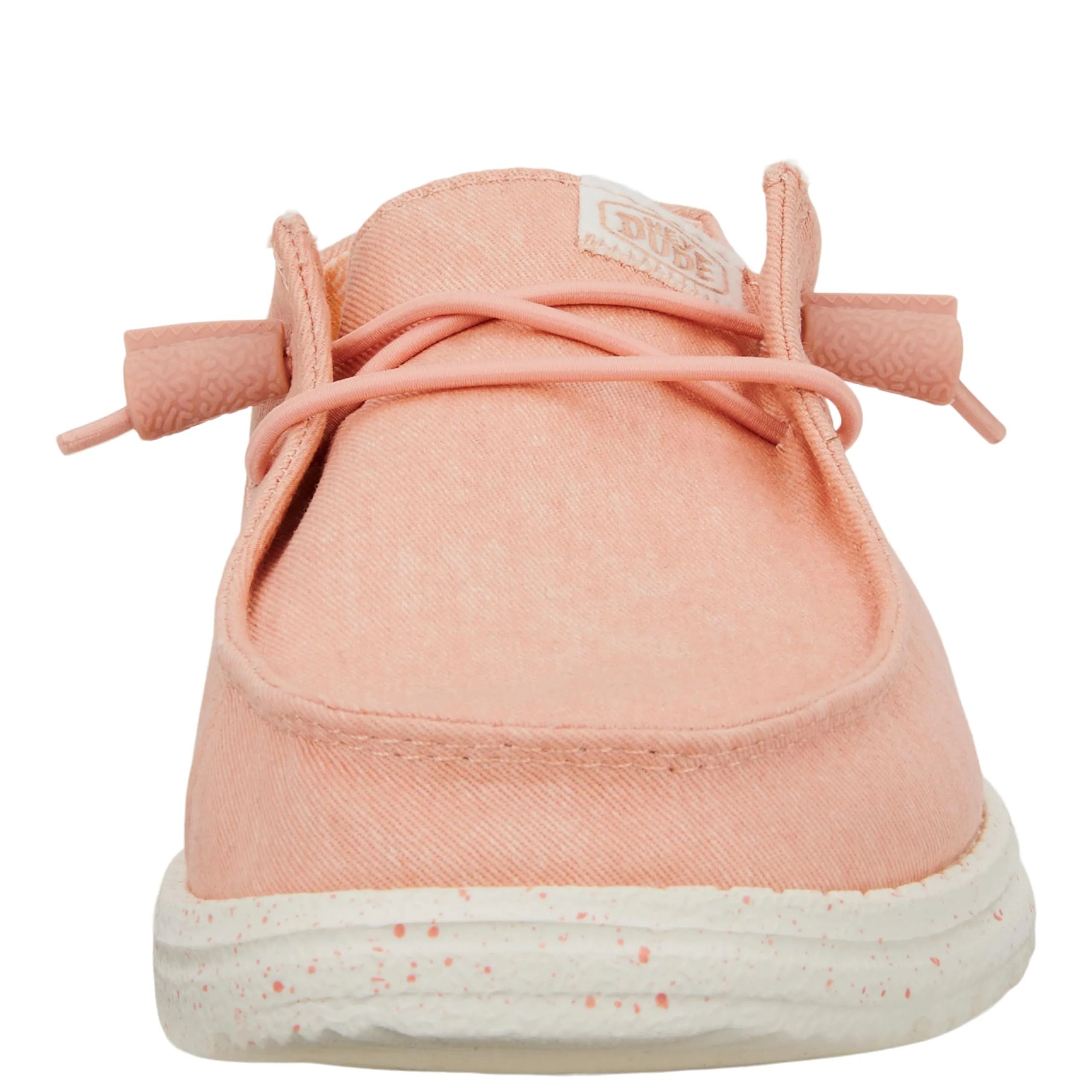 HEYDUDE Women's Wendy Stretch Canvas Casual Moccasins - Pink, 42 EU - immagine 2