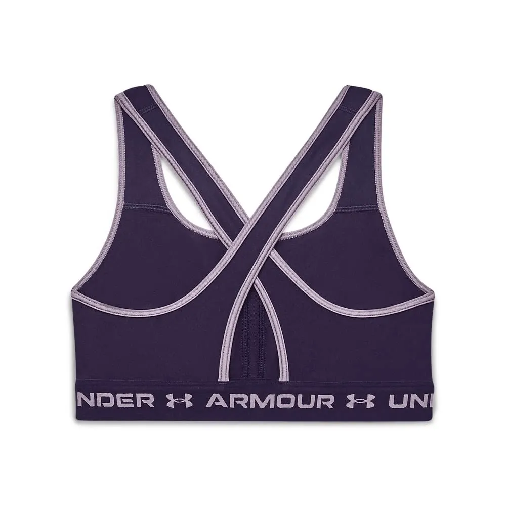 Under Armour Reggiseno Incrociato Isotope Donna, Purple Switch - immagine 6