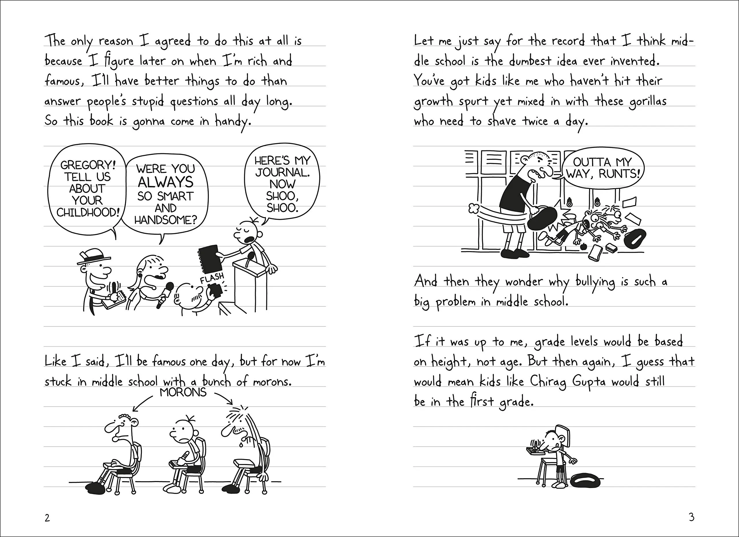 Diary of a Wimpy Kid (Book 1) - Puffin - immagine 4