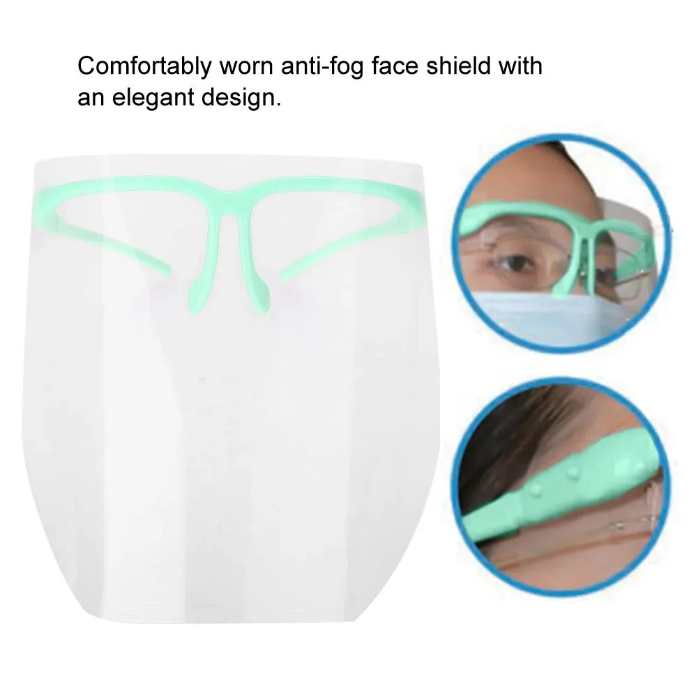 Cocoarm Visiera Protettiva Dentale Riutilizzabile Antiappannamento con 10 Visiere Incluse - immagine 8