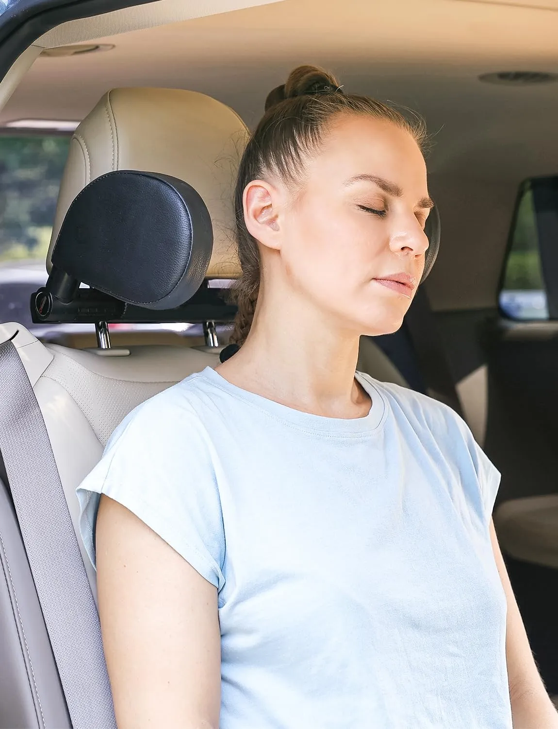 oasser Poggiatesta Auto Regolabile 360° per Bambini e Adulti CA1 Nero - immagine 10