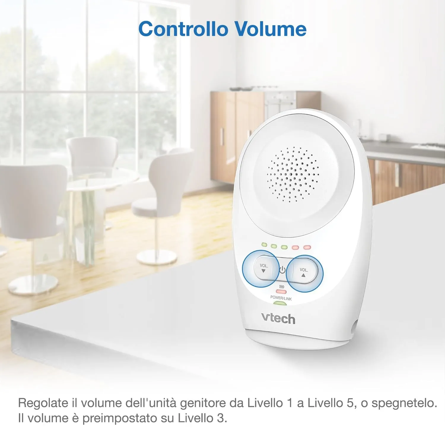 VTech BM1120 Monitor Audio per Bambini - immagine 10