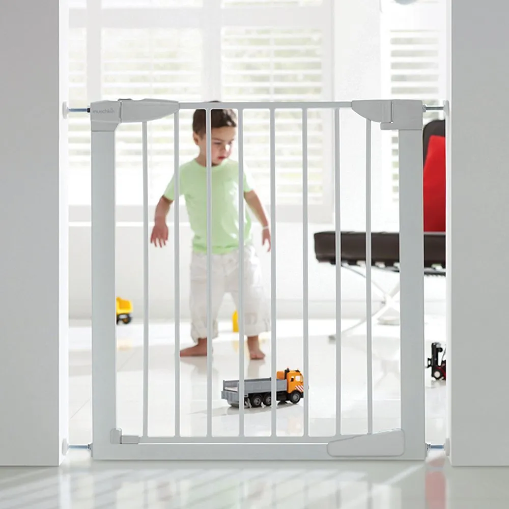 Munchkin Lindam Prolunga Cancelletto a Pressione 28 cm - Bianco - immagine 3