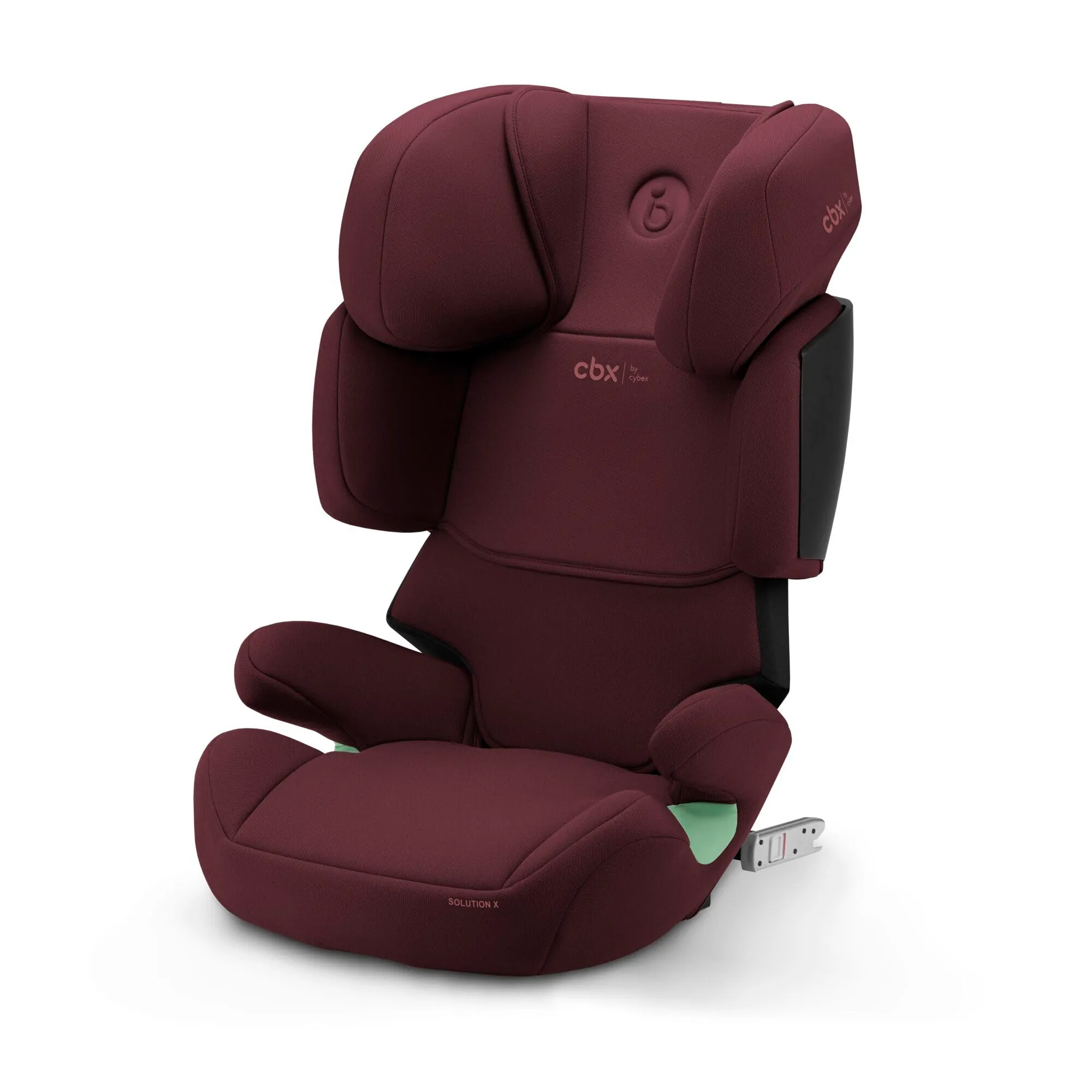 Cybex Solution X i-Fix Seggiolino Auto, 3-12 Anni (100-150 cm, 15-50 kg), Rumba Red - immagine 1