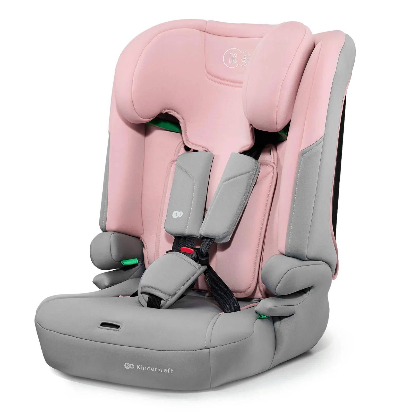 Kinderkraft I-Comfy Seggiolino Auto 76-150 cm Easy Grow, Rosa - immagine 4