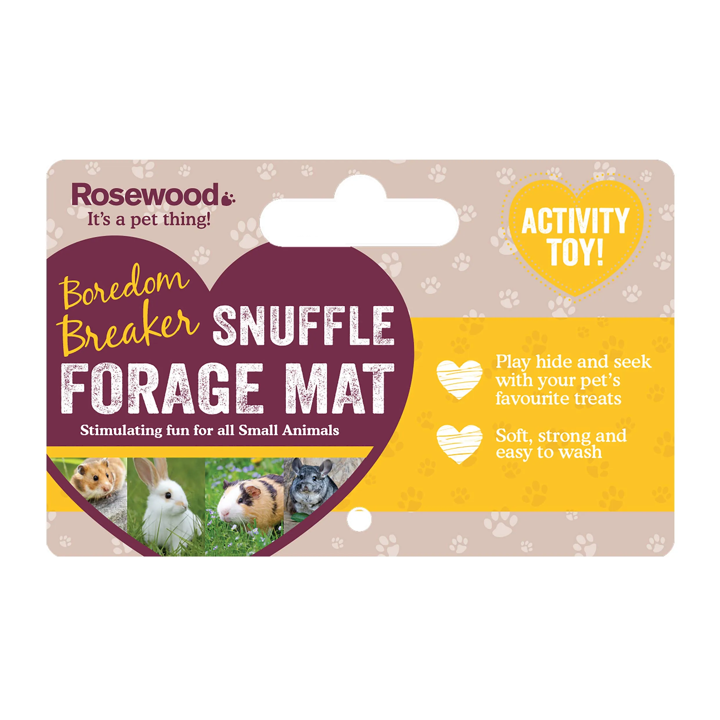 Rosewood Snuffle Tappetino per foraggio per Piccoli Animali - immagine 2