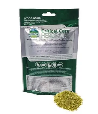 Oxbow Critical Care Erbivoro Banana/Mela, 141g - immagine 1