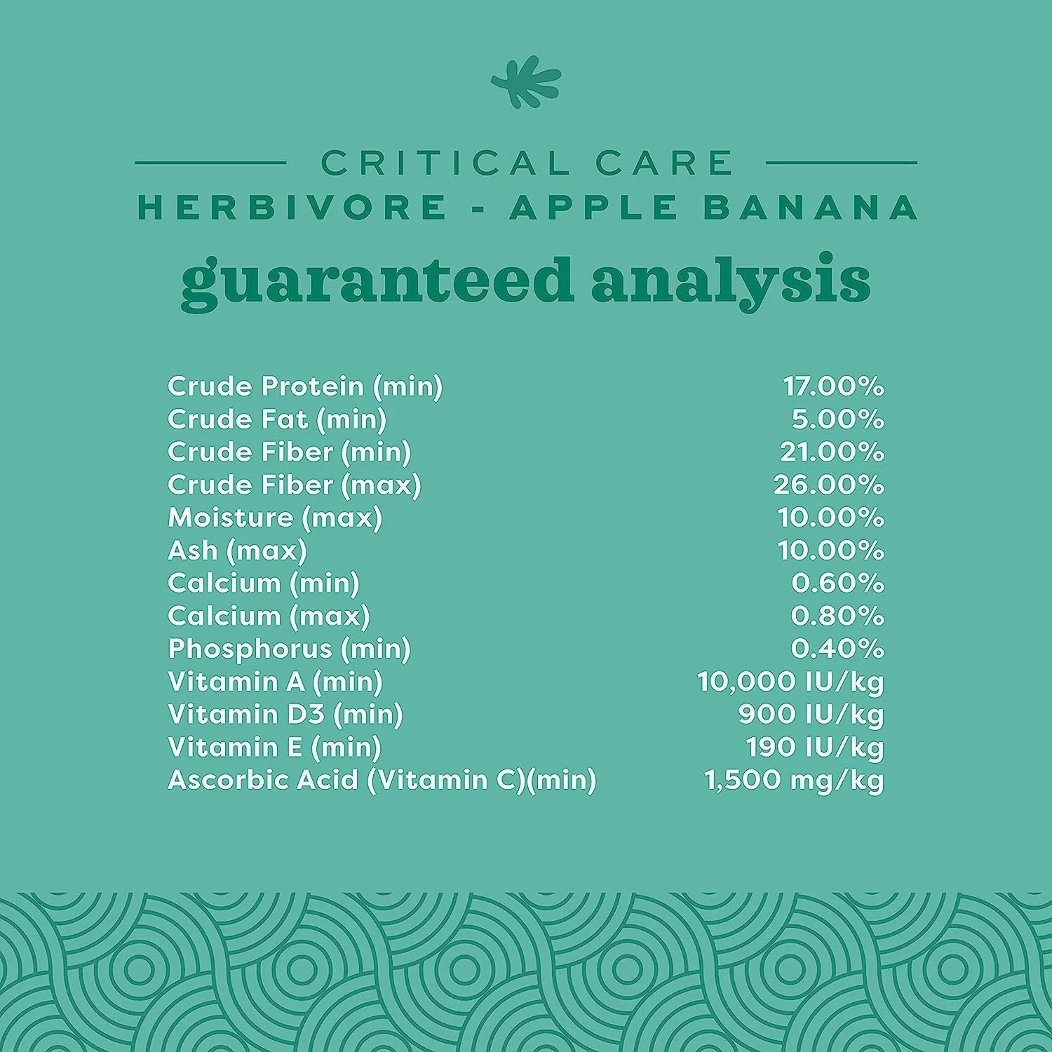 Oxbow Critical Care Erbivoro Banana/Mela, 141g - immagine 4