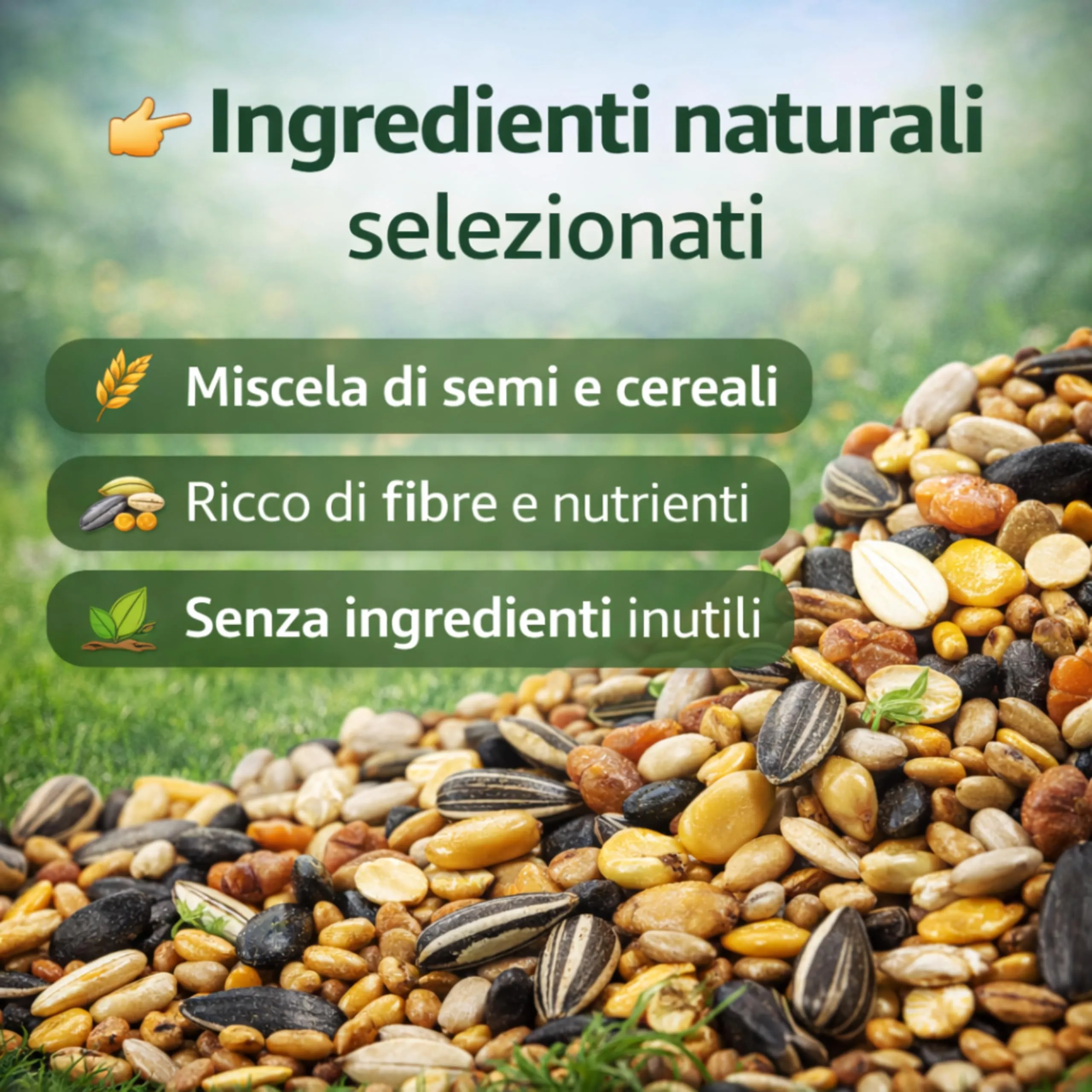 AGRI-CULTURA Mangime Completo per Criceti, Porcellini d’India e Gerbilli, 1,5 kg - immagine 3