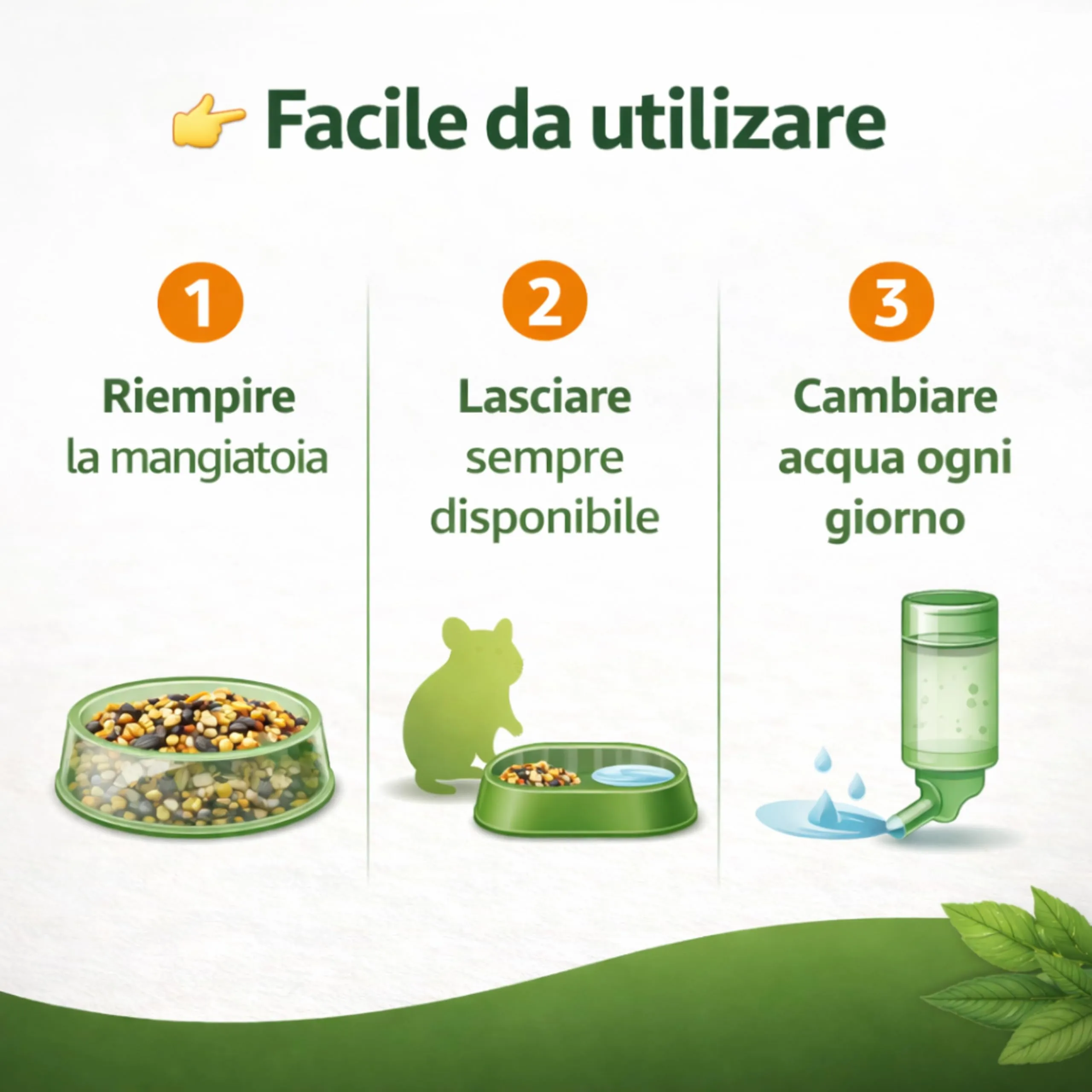 AGRI-CULTURA Mangime Completo per Criceti, Porcellini d’India e Gerbilli, 1,5 kg - immagine 6