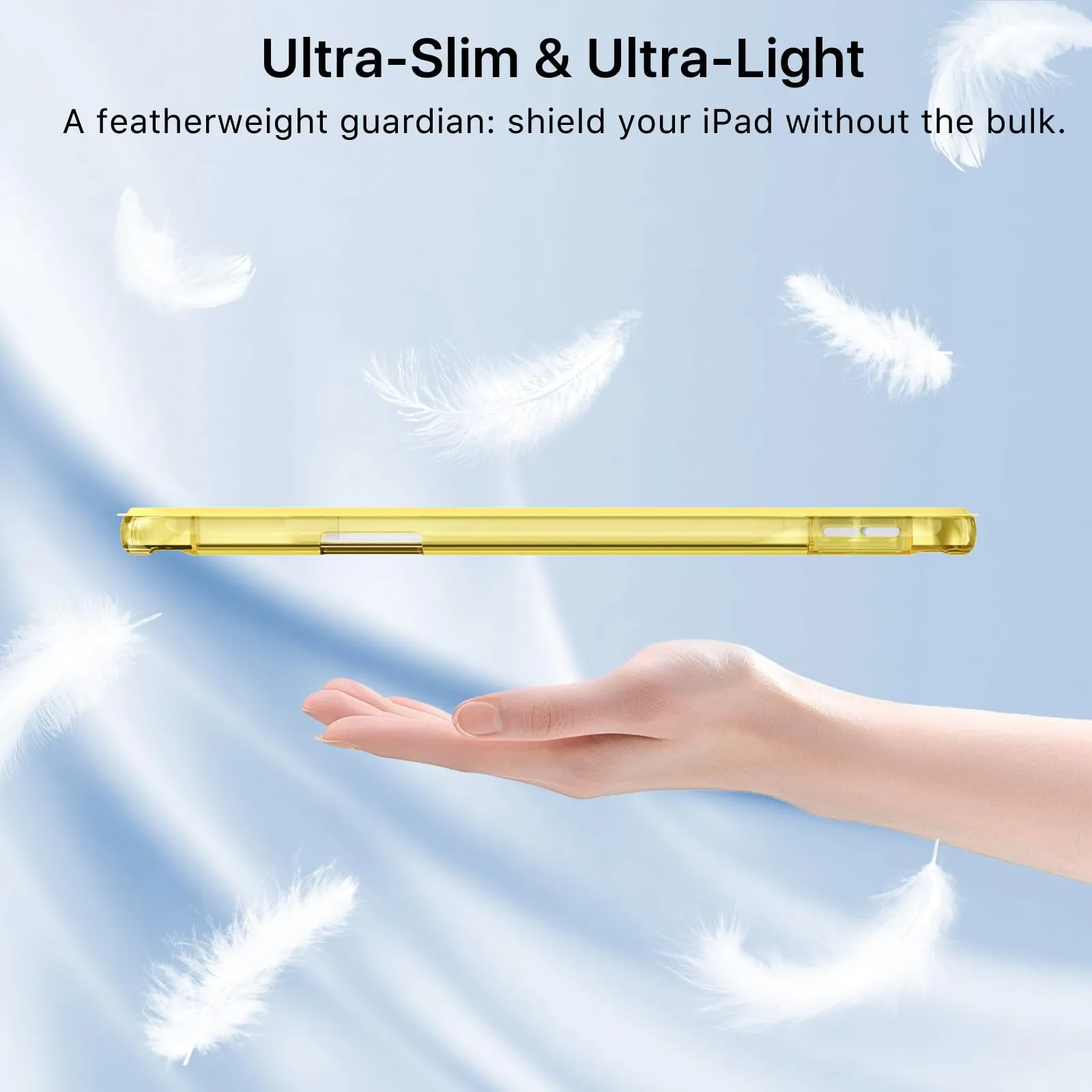 MoKo Cover per iPad Air 11 Pollici (M4/M3/M2) con Portapenna - immagine 8