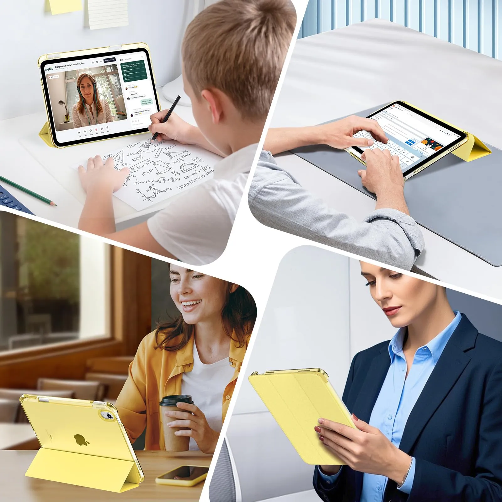 MoKo Cover per iPad Air 11 Pollici (M4/M3/M2) con Portapenna - immagine 9