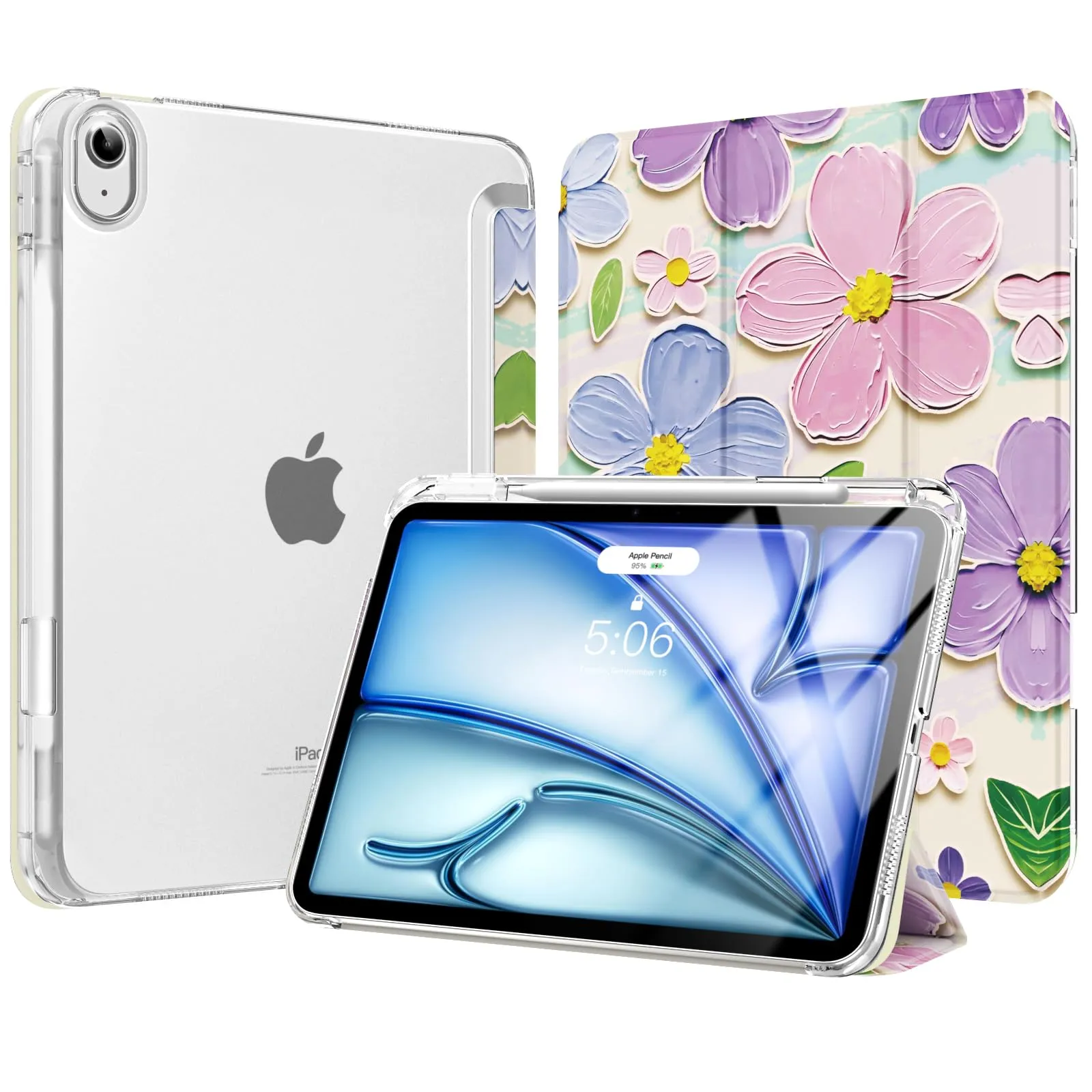 MoKo Cover per iPad Air 11 Pollici (M4/M3/M2) con Portapenna - immagine 1