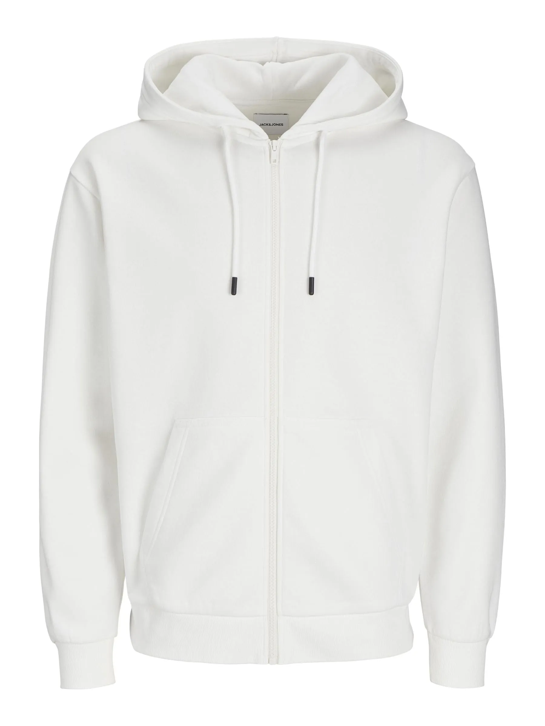 Jack & Jones Felpa con Cappuccio e Zip Blu, S - immagine 8