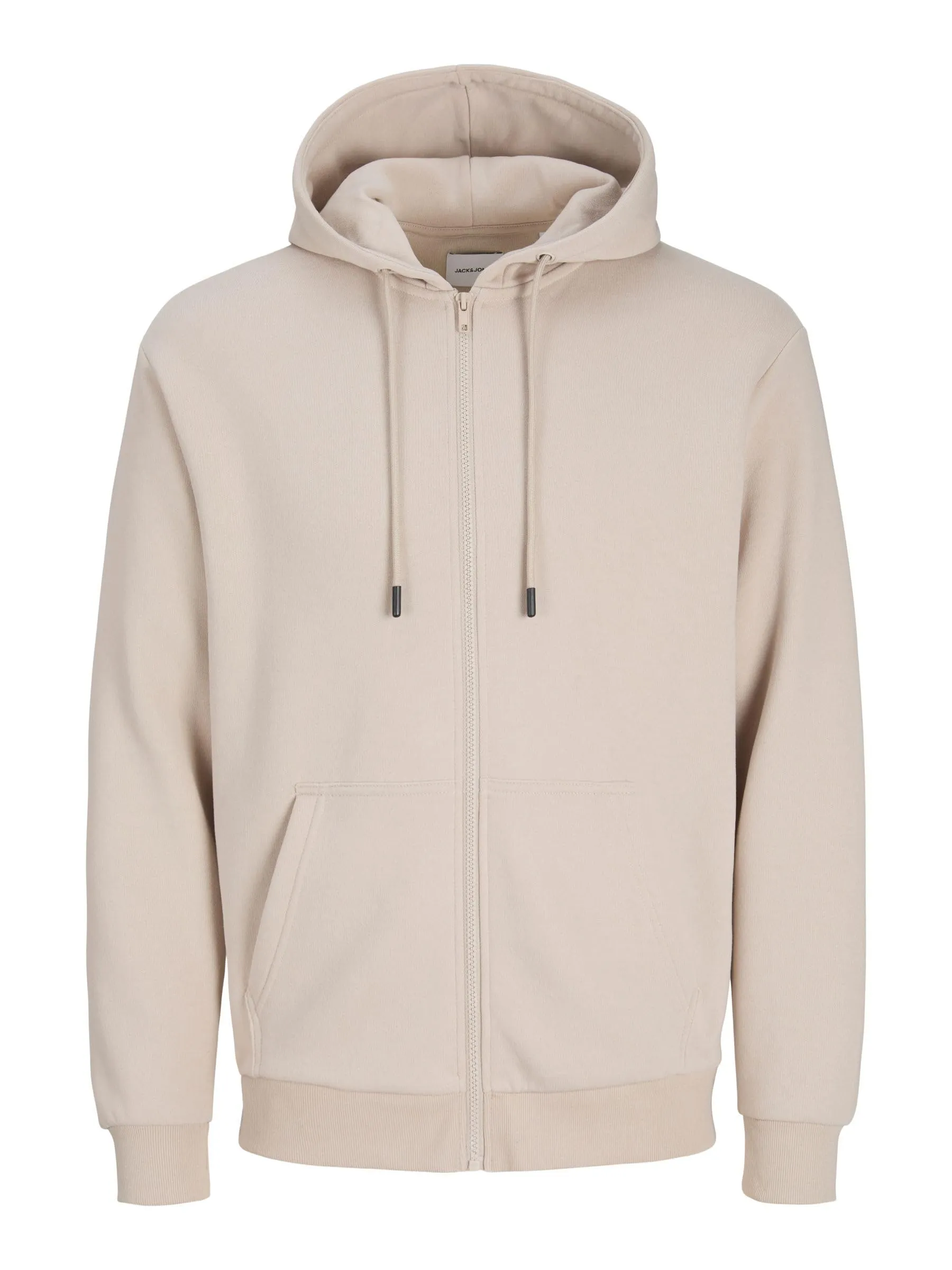 Jack & Jones Felpa con Cappuccio e Zip Grigio XL - immagine 1