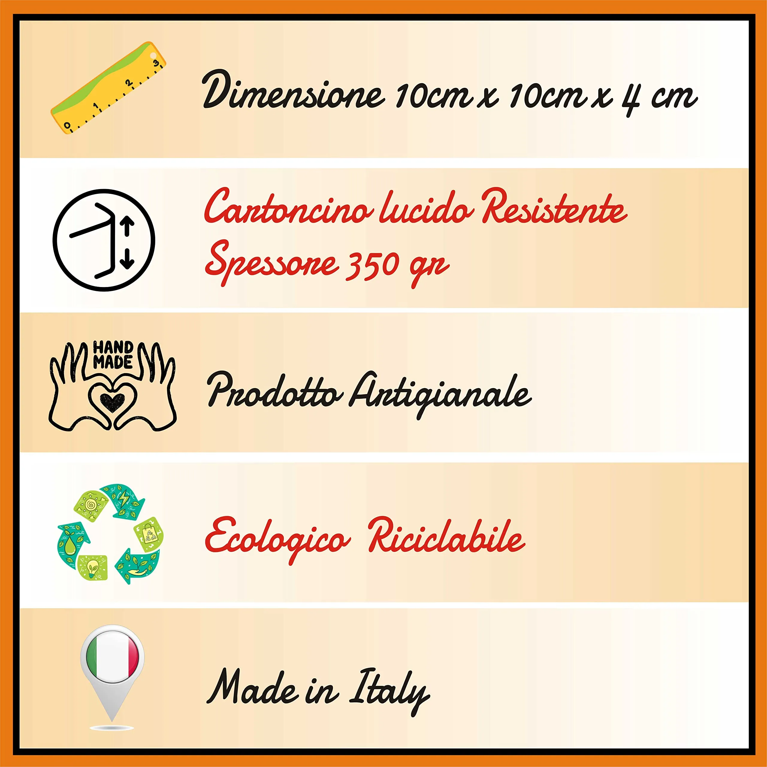 Mr Pubblicità Scatoline Portaconfetti Personalizzate con Tag e Nastrino, 60 Pezzi (30+30), Tartan, 100mm x 45mm x 95mm - immagine 8