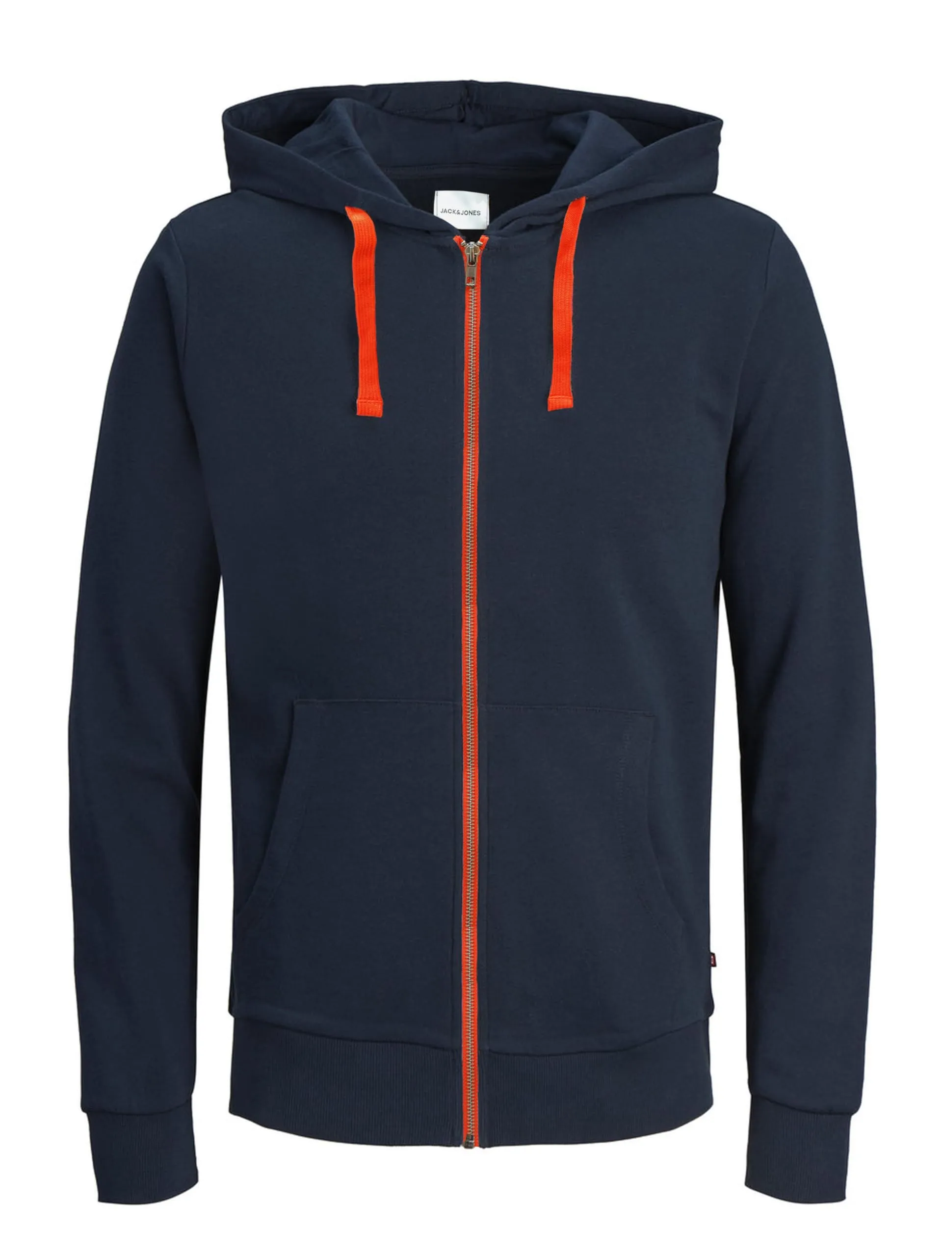 JACK & JONES Jjeholmen Felpa da Uomo con Cappuccio e Zip, L - immagine 1