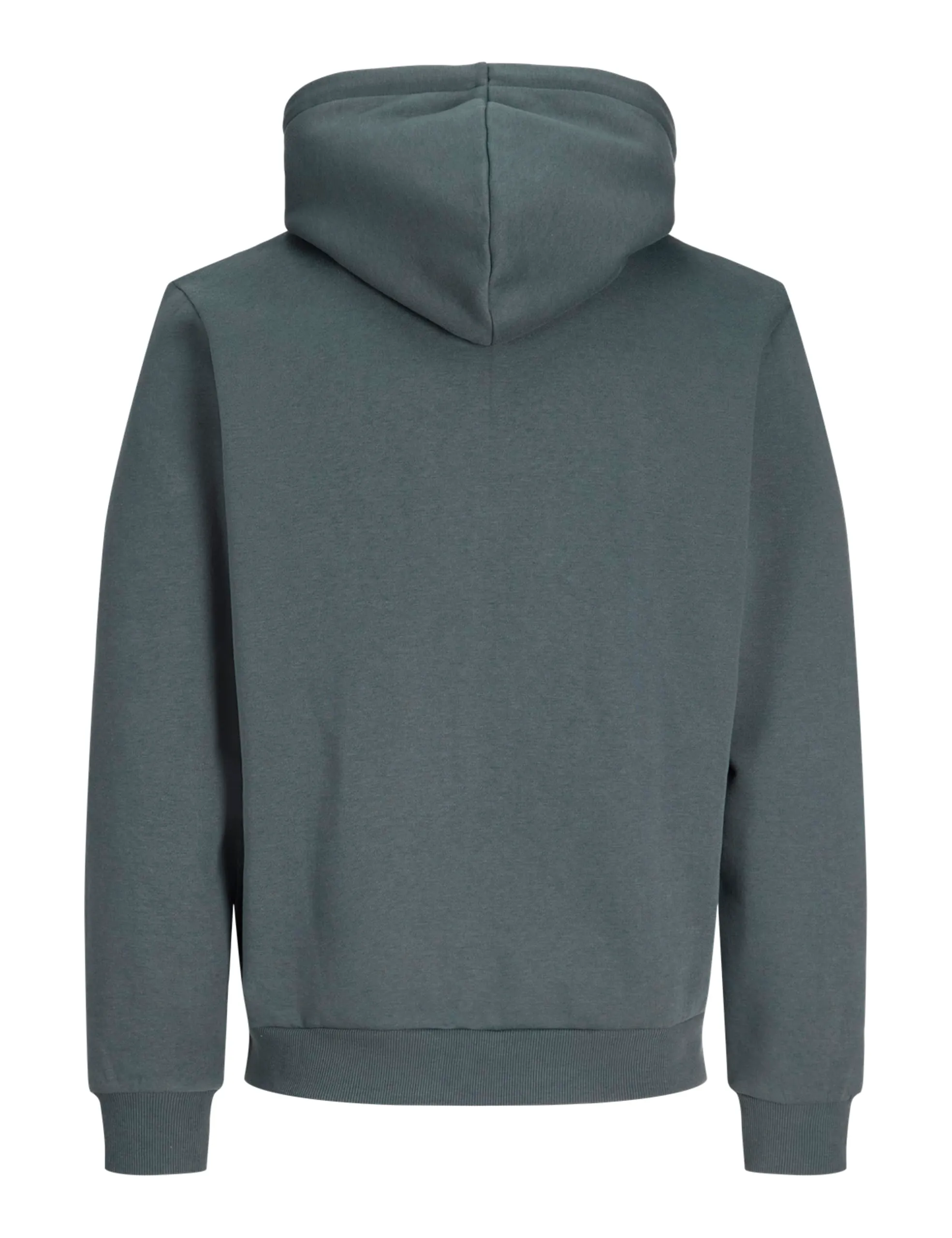 Jack & Jones Felpa con Cappuccio e Zip Grigio L - immagine 3