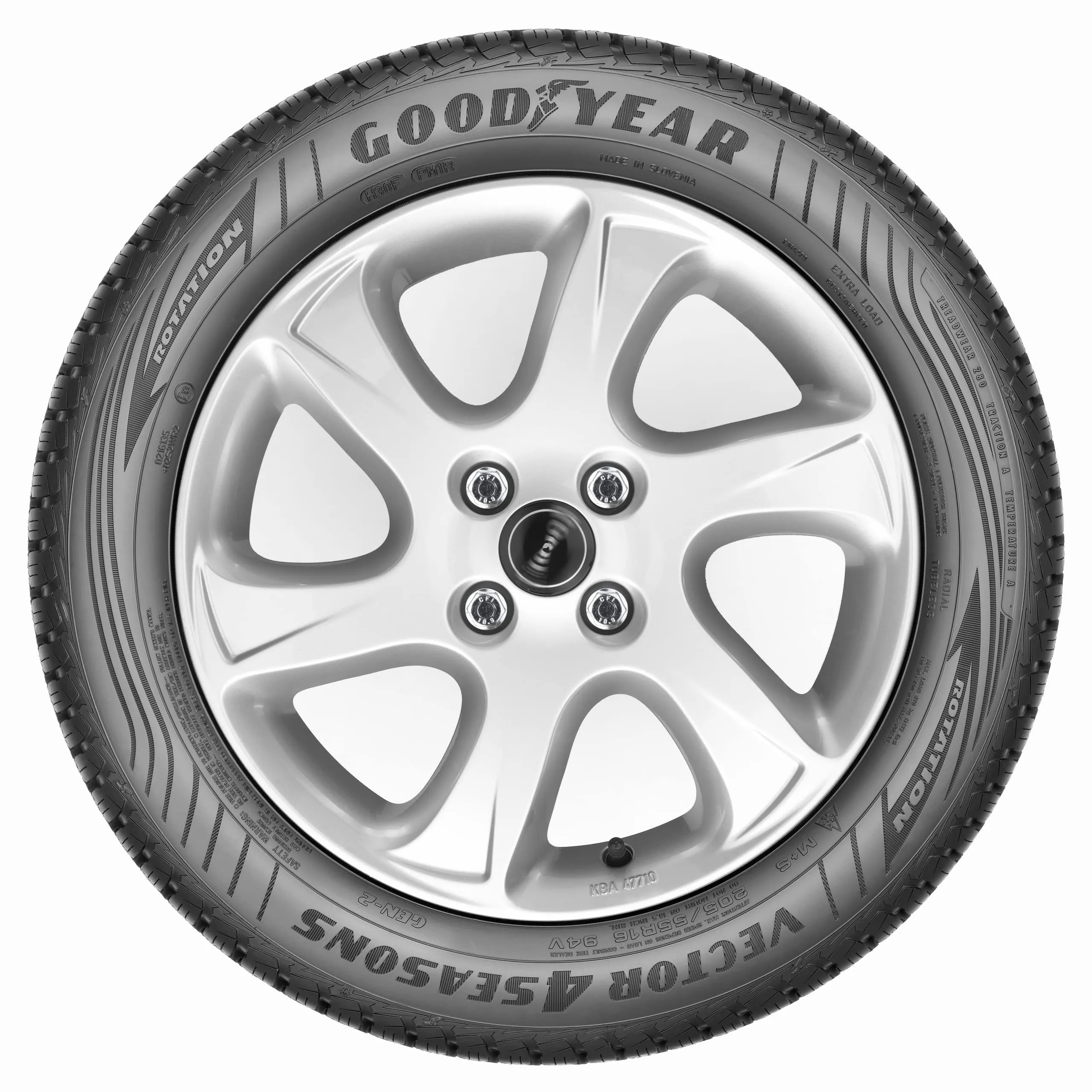Goodyear Vector 4Seasons G2 M+S 185/60R14 82H - immagine 3