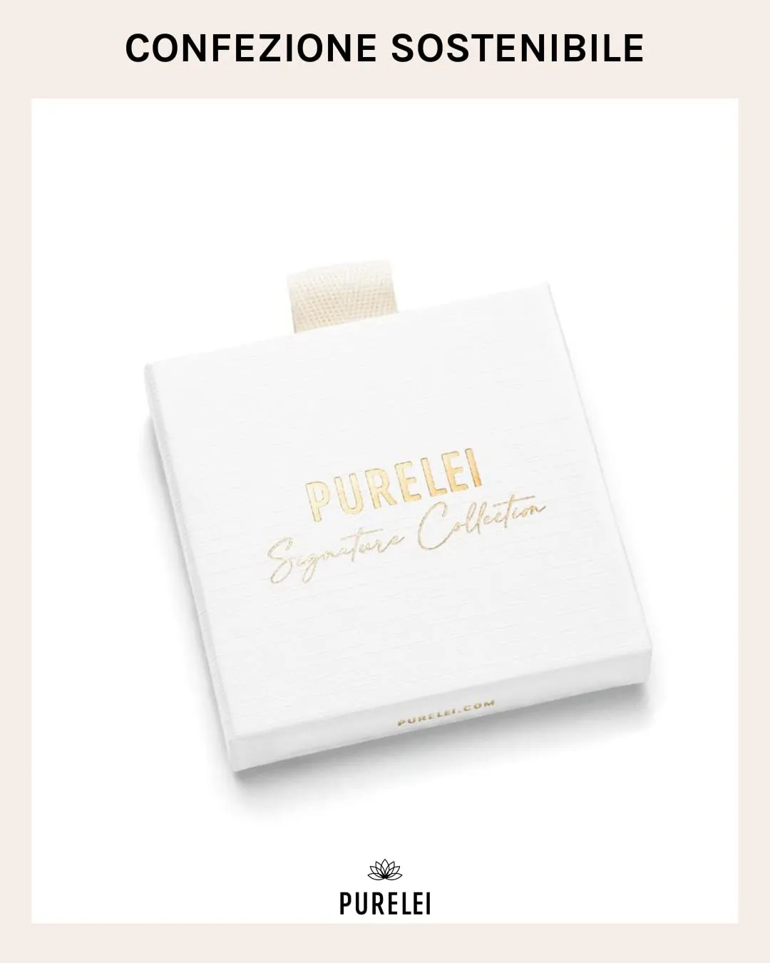 Purelei Orecchini Powder in acciaio inossidabile con pietre preziose, 14 mm, Oro - immagine 7
