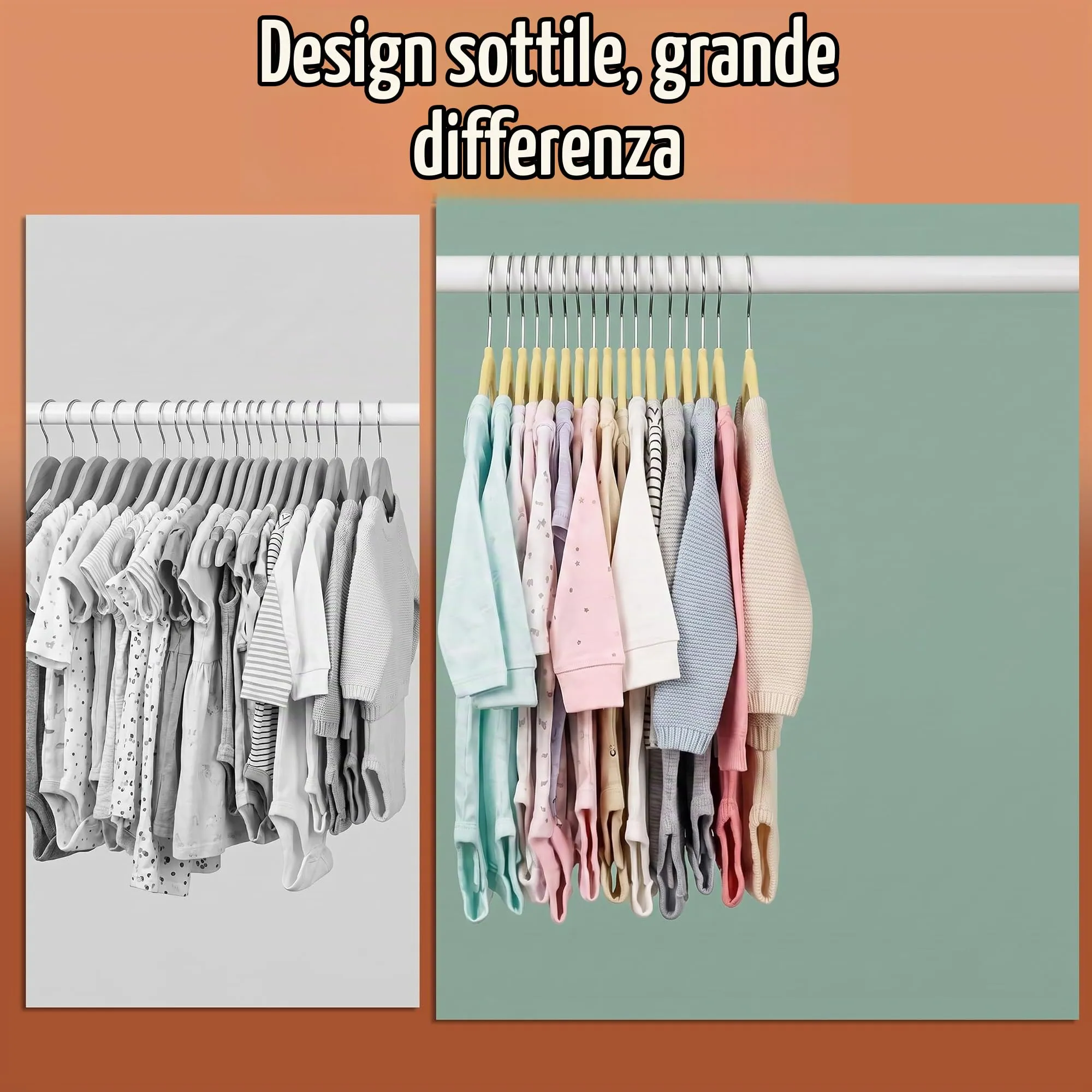 Utopia Home Grucce in velluto per bambini, 28 cm, confezione da 50 - immagine 7