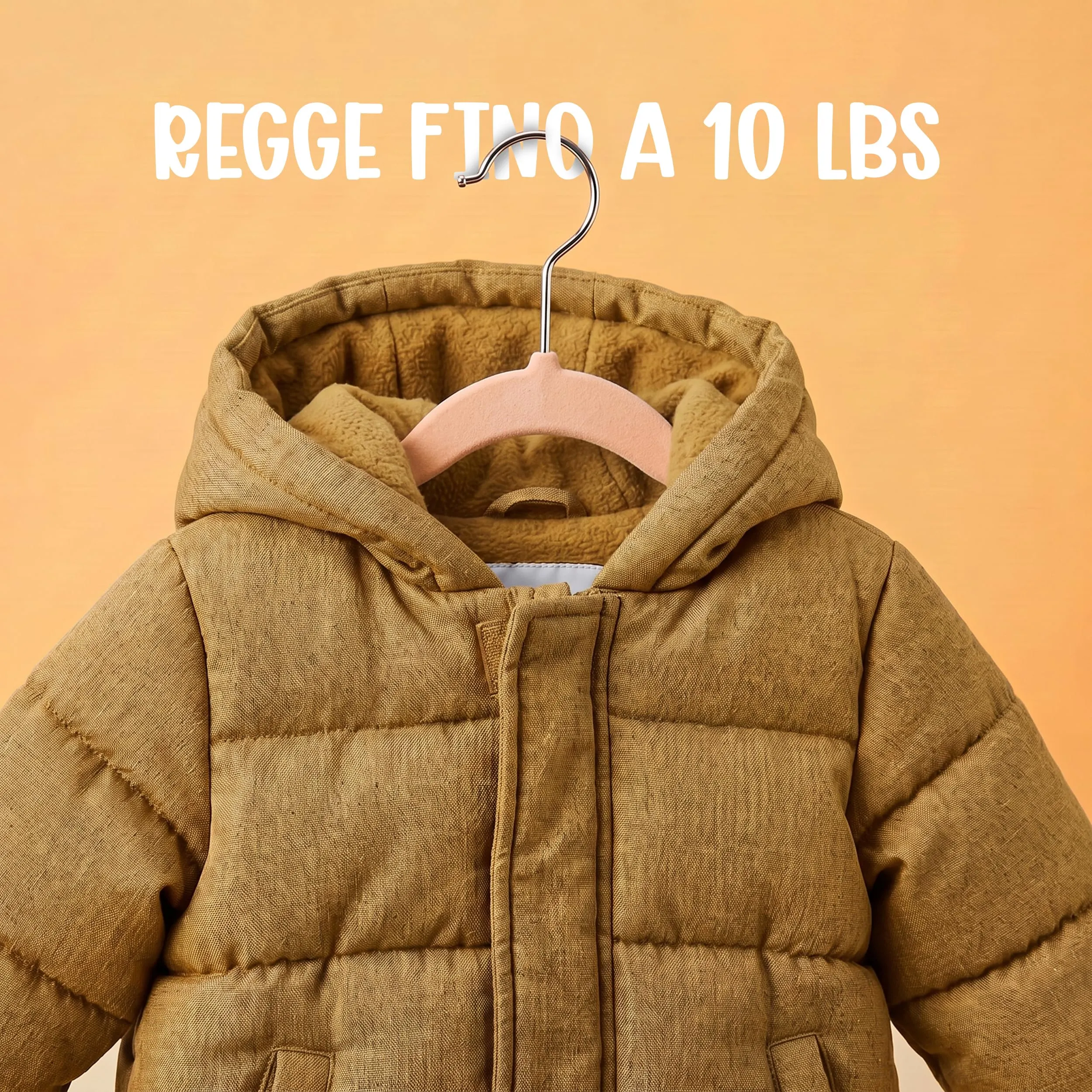 Utopia Home Grucce Bambini in Velluto, Rosa, Confezione da 30 - immagine 4