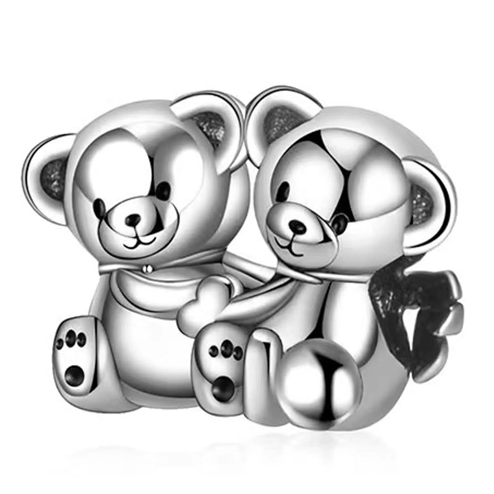 LNQOBU Ciondolo Charm Donna in Argento Sterling 925 per Bracciali e Collane - immagine 1