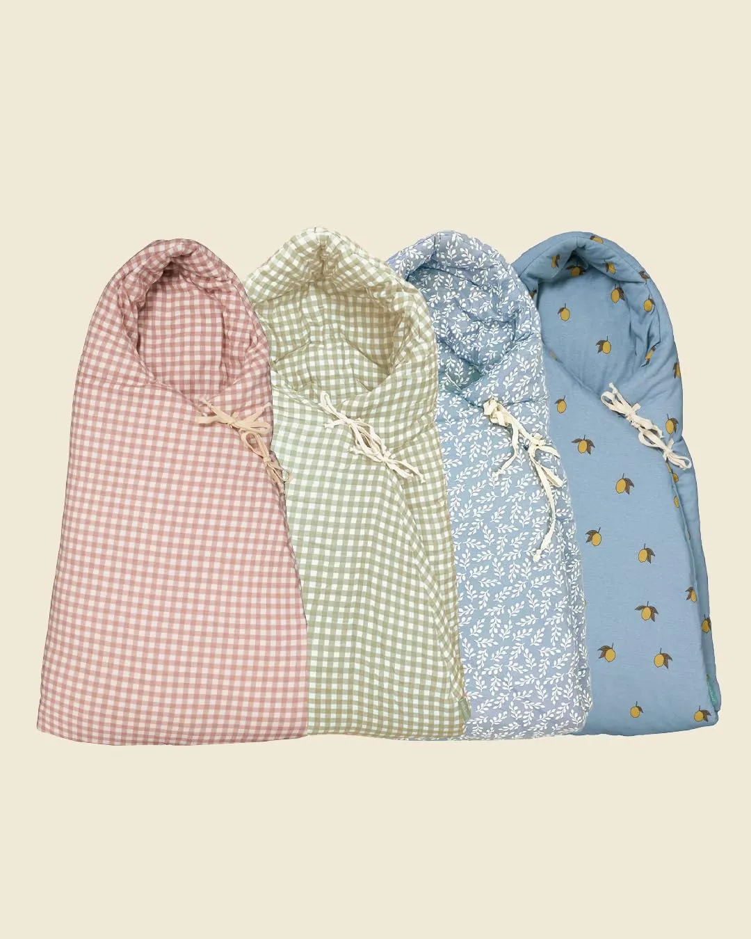 molis&co Sacco Passeggino Invernale Universale TOG 6.5, 100% Cotone OEKO-TEX 100 - Dusty Rose - immagine 8