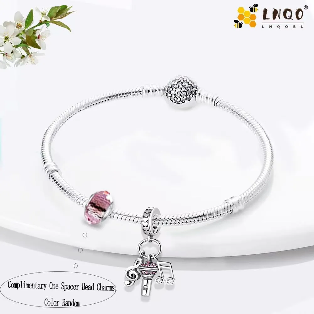 LNQOBU Ciondolo Charm Donna in Argento Sterling 925 per Bracciali e Collane - immagine 2