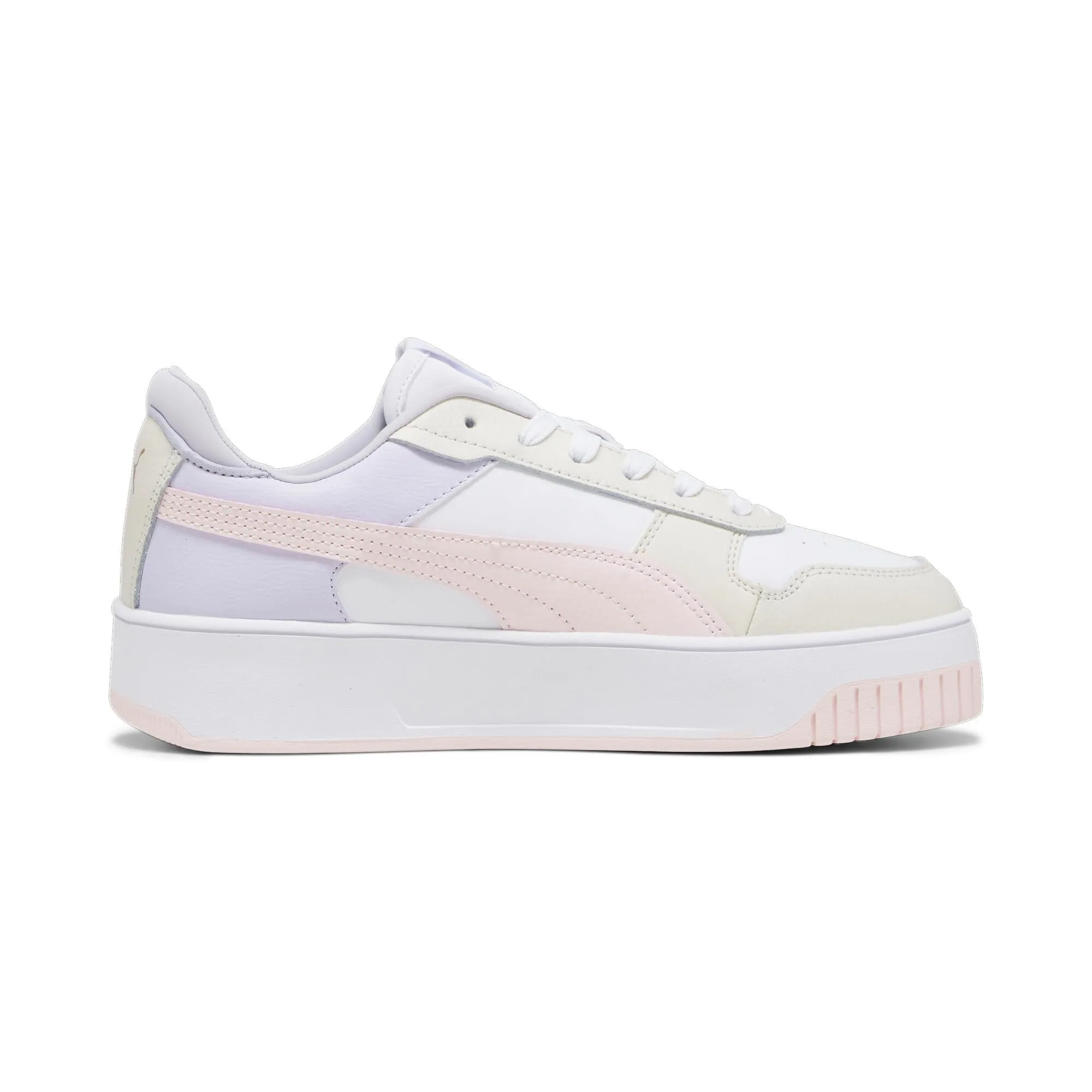 PUMA Women's Carina Street Sneakers, White Frosty Pink Alpine Snow, 37 EU - immagine 7