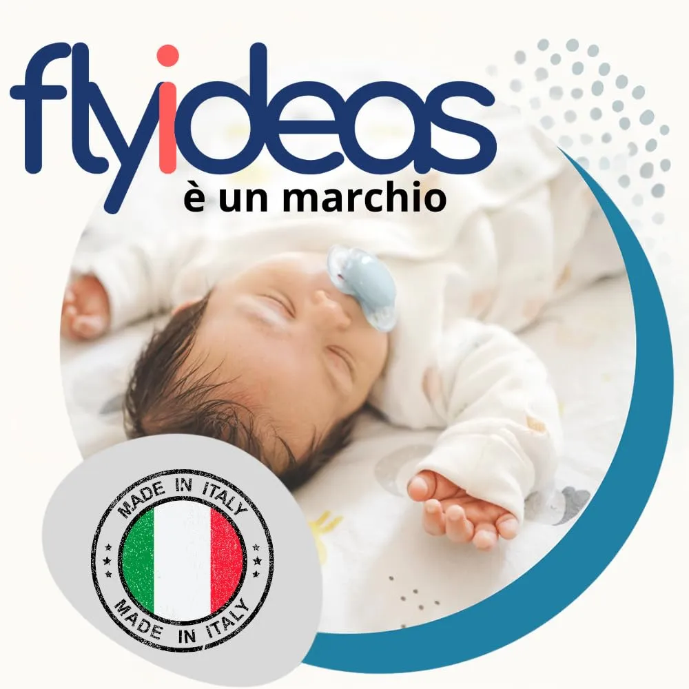 FlyIdeas Set 2 Lenzuola con Angoli Letto Bambino 80x160 cm, 100% Cotone - immagine 10