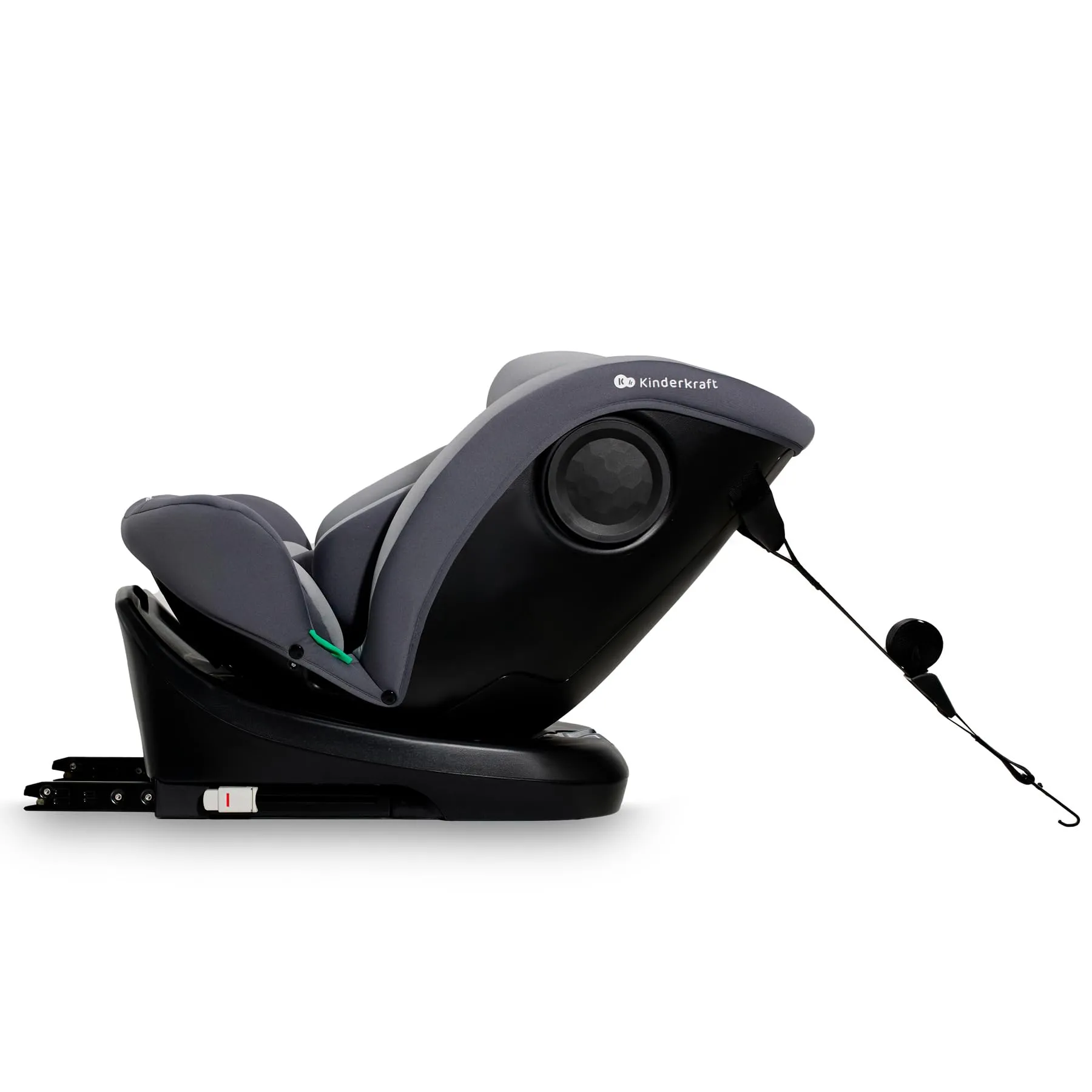Kinderkraft I-Grow Seggiolino Auto 40-150 cm ISOFIX 360° Grigio - immagine 11