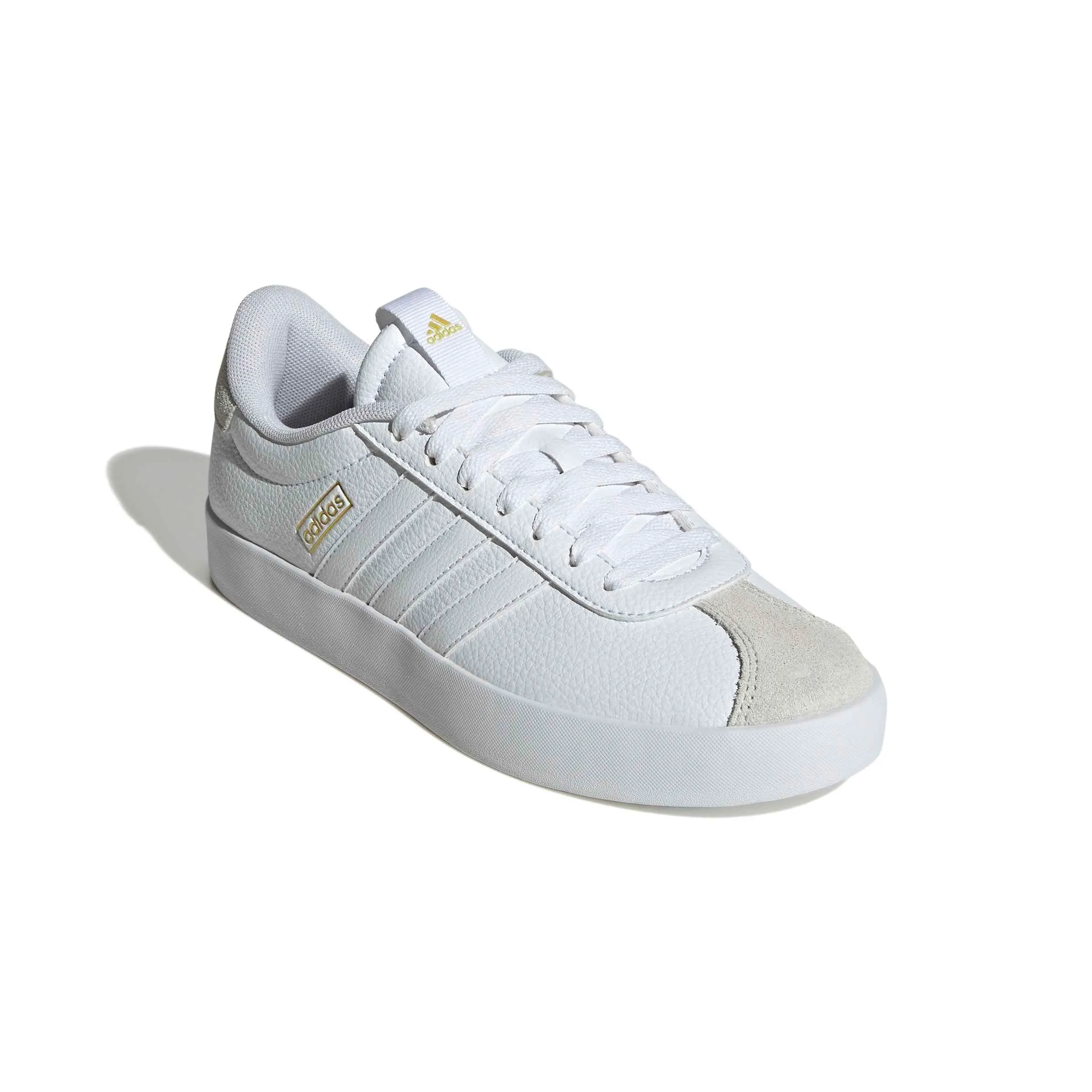 Adidas VL Court 3.0 Sneaker da Donna, Bianco/Nero/Grigio, 5 - immagine 5
