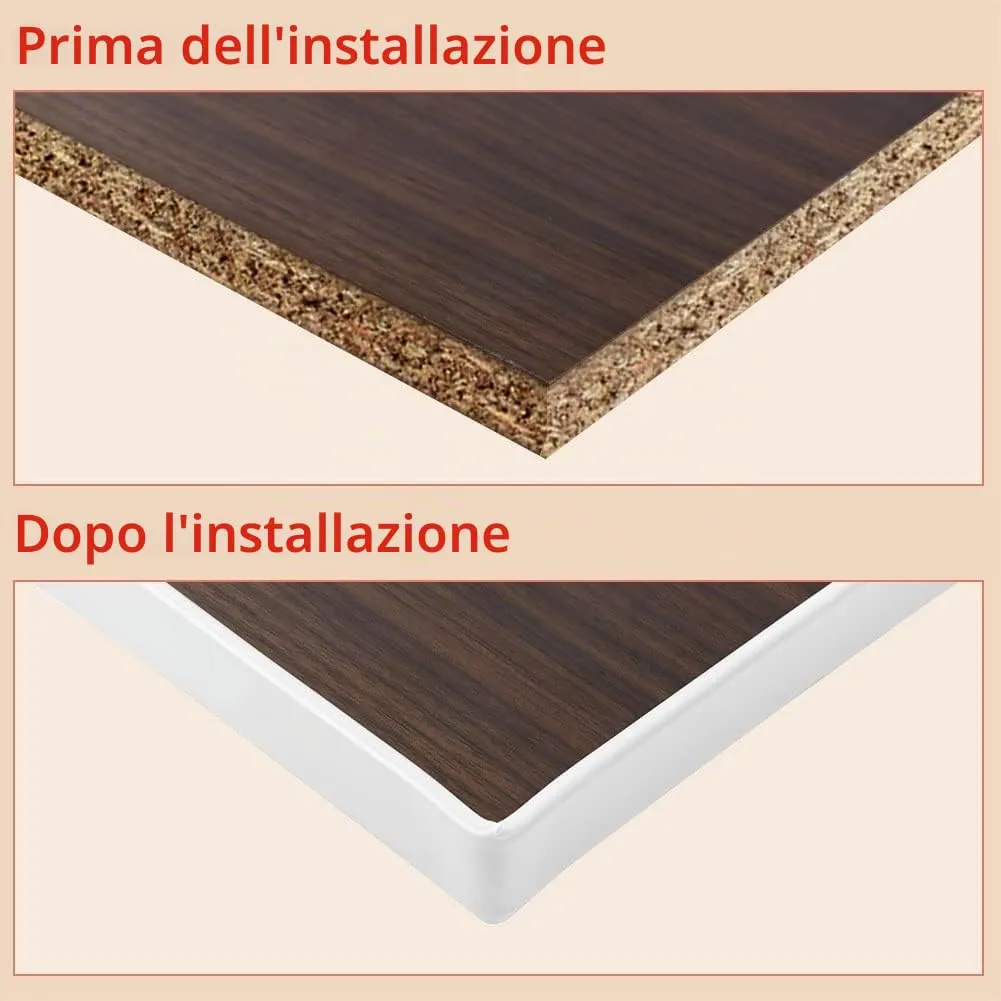 Flintronic Bordatura Autoadesiva a Forma di U, 5m × 16mm - immagine 6