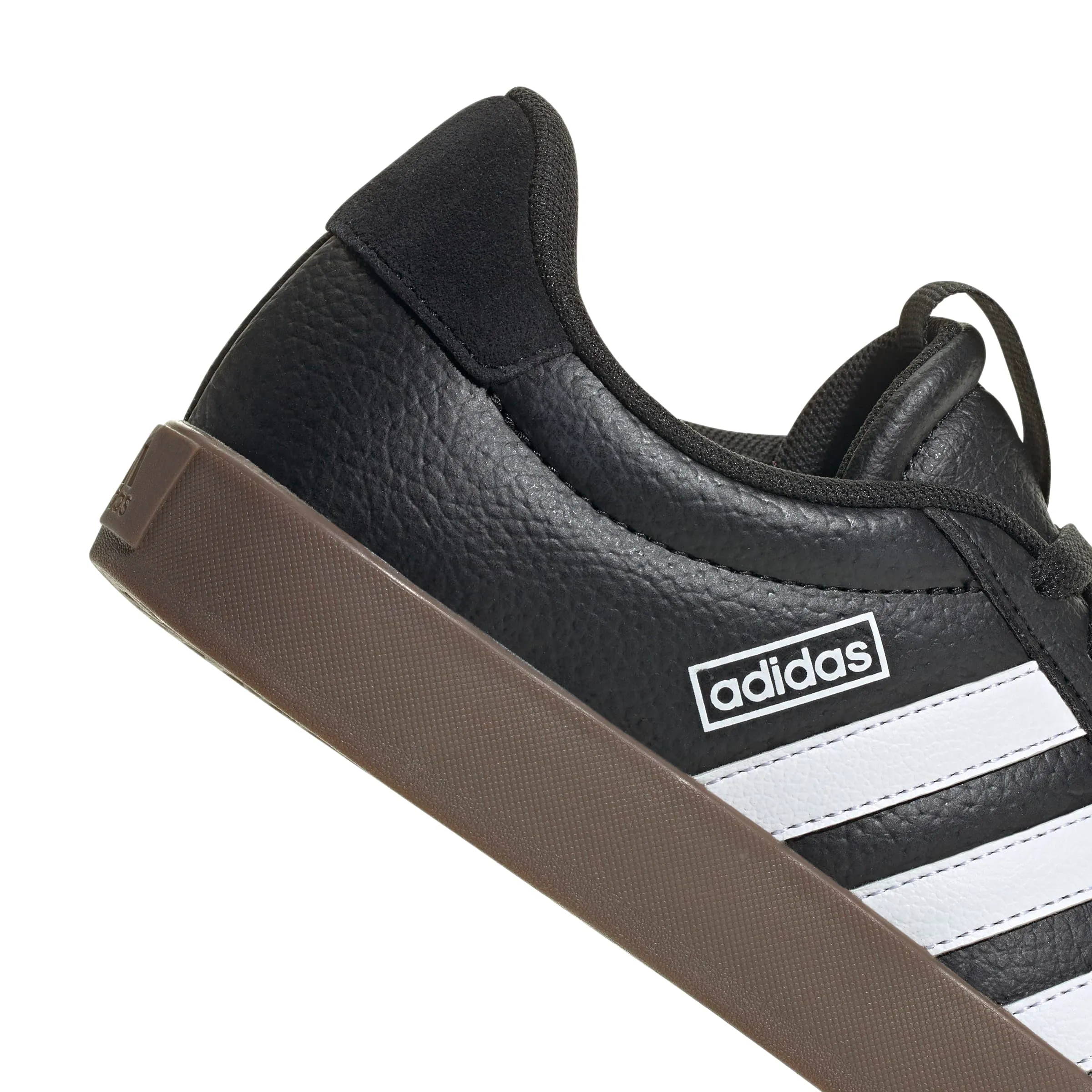 adidas VL Court 3.0 Sneakers da Donna, Nero/Bianco/Gomma, 36 EU - immagine 8