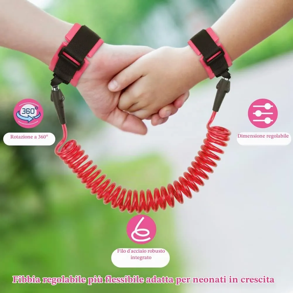Aomig Zaino con Imbracatura di Sicurezza e Guinzaglio Anti-perso per Bambini, Unicorno - immagine 4