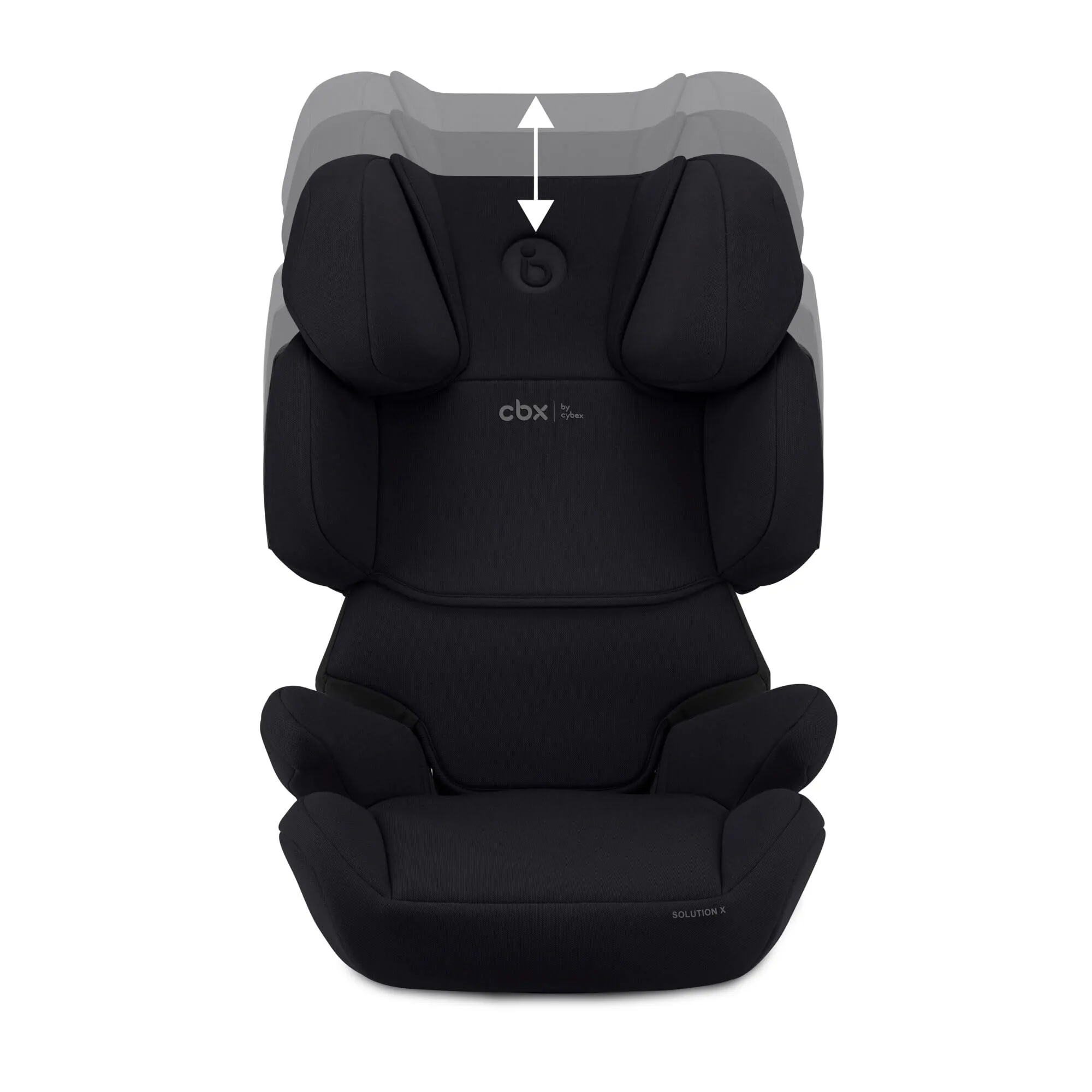 Cybex Solution X i-Fix Seggiolino Auto, 100-150 cm, 15-50 kg, Pure Black - immagine 3