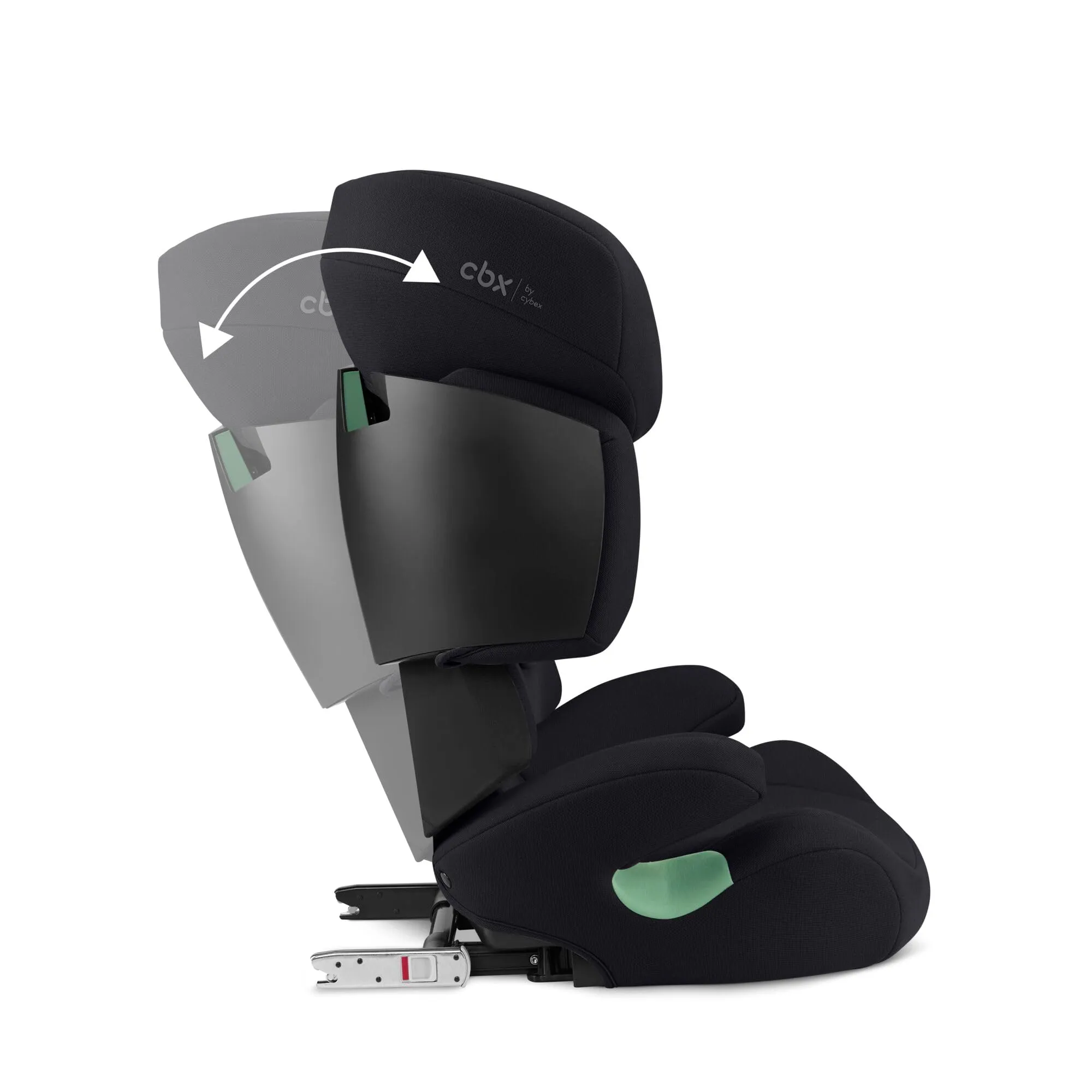 Cybex Solution X i-Fix Seggiolino Auto, 100-150 cm, 15-50 kg, Pure Black - immagine 9