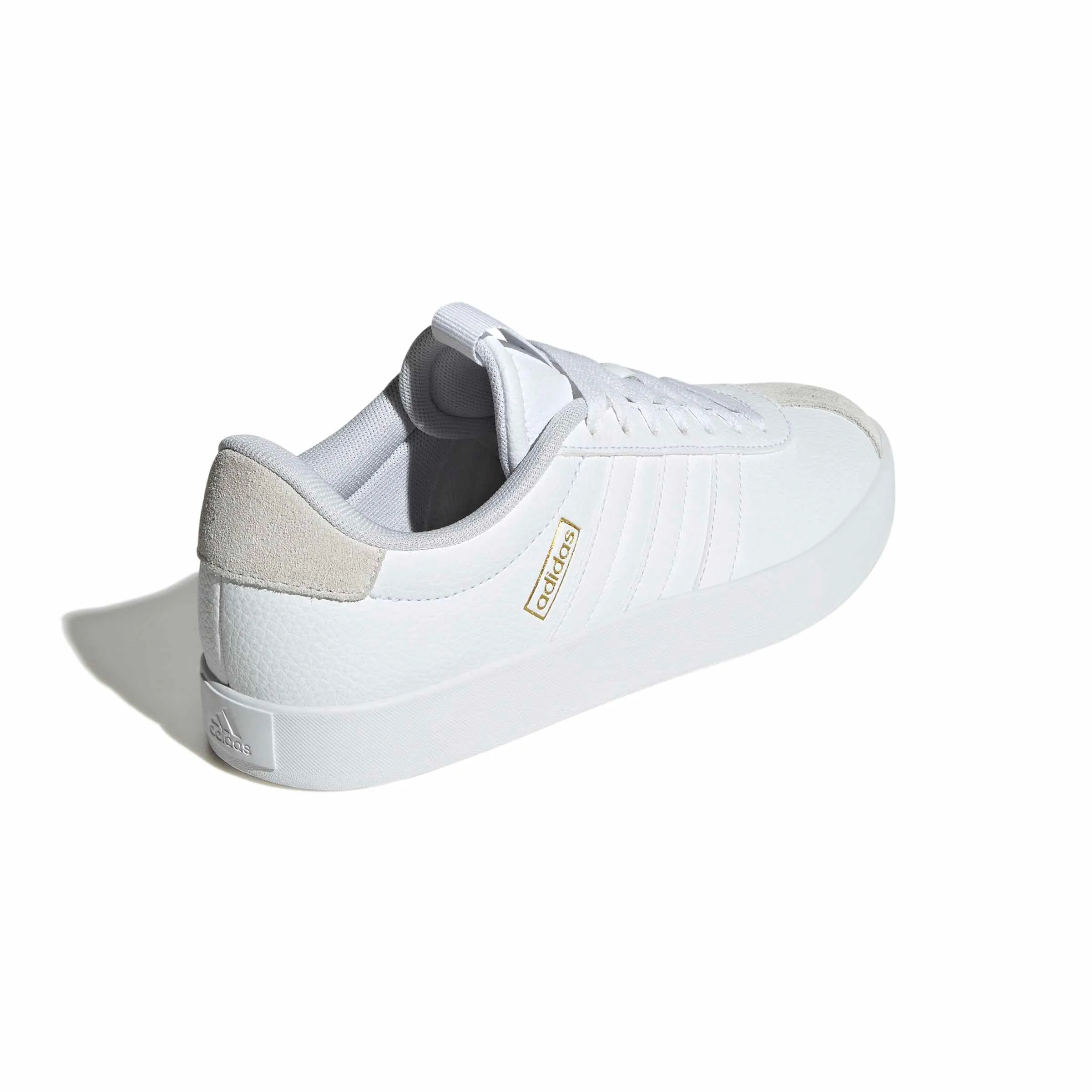 adidas Donna VL Court 3.0 Basket, Bianco Nero Grigio, 38 EU - immagine 6