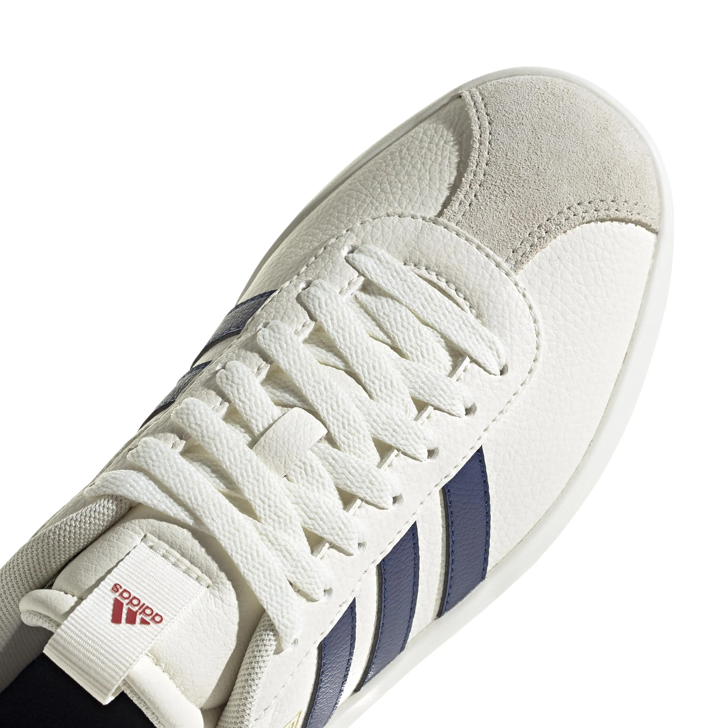 Adidas VL Court 3.0 Women's Shoes, Off White Dark Blue Better Scarlet, 44 EU - immagine 6