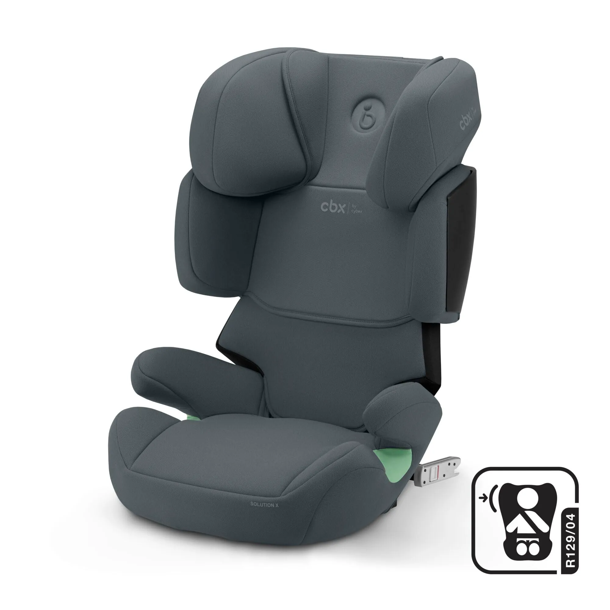 Cybex Solution X i-Fix Seggiolino Auto, 3-12 Anni (100-150 cm, 15-50 kg), Cobblestone Grey - immagine 2