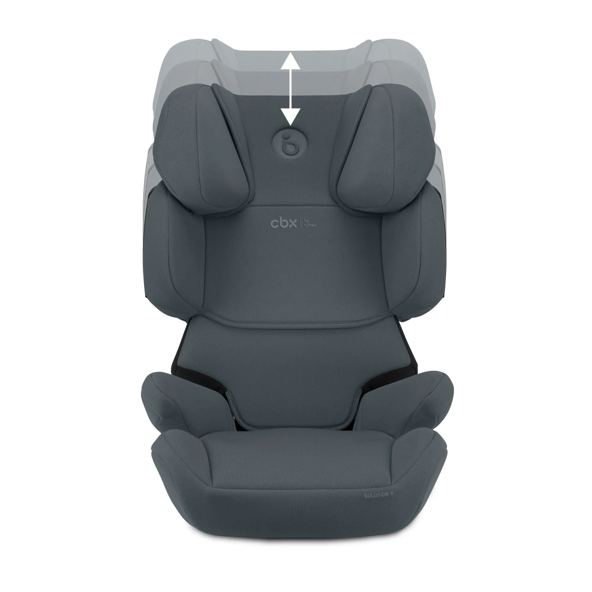 Cybex Solution X i-Fix Seggiolino Auto, 3-12 Anni (100-150 cm, 15-50 kg), Cobblestone Grey - immagine 3