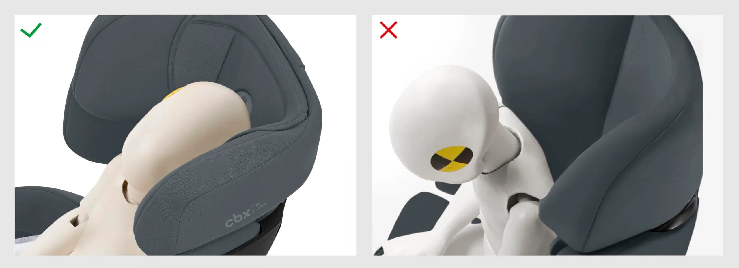 Cybex Solution X i-Fix Seggiolino Auto, 3-12 Anni (100-150 cm, 15-50 kg), Cobblestone Grey - immagine 5
