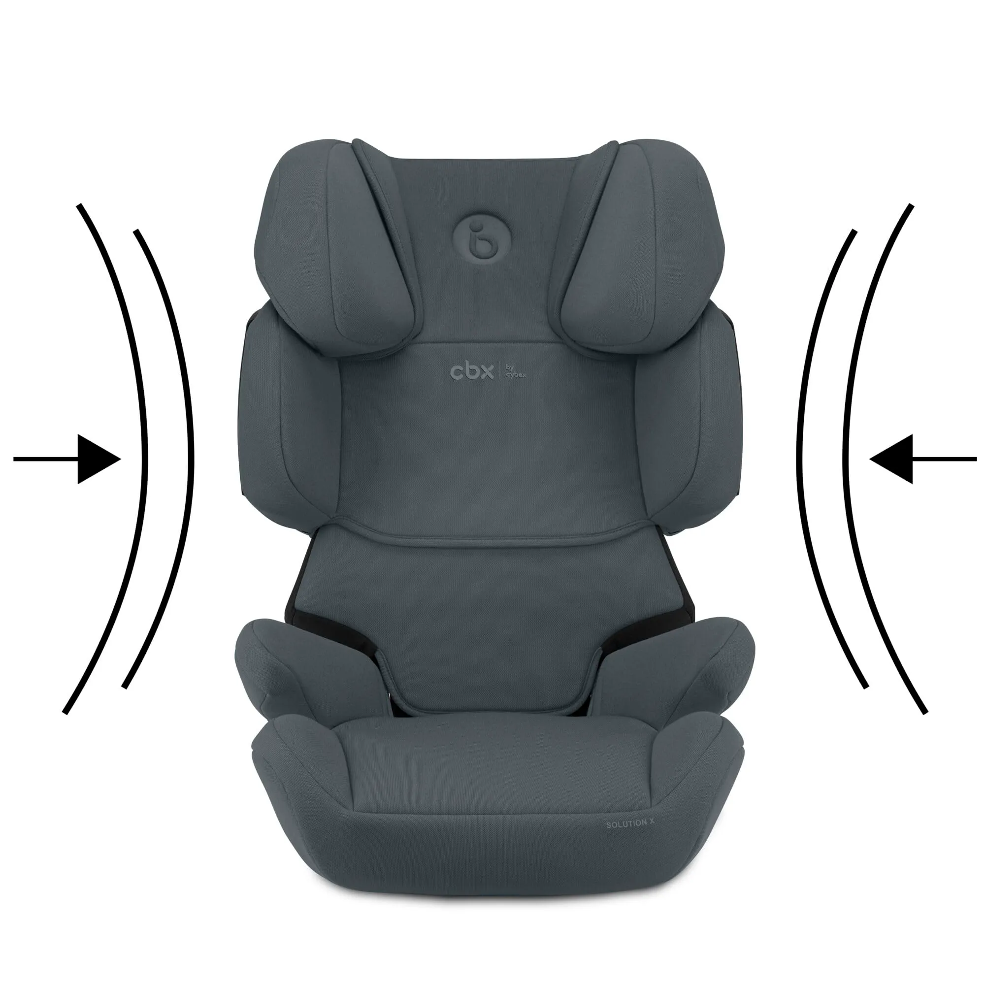 Cybex Solution X i-Fix Seggiolino Auto, 3-12 Anni (100-150 cm, 15-50 kg), Cobblestone Grey - immagine 8