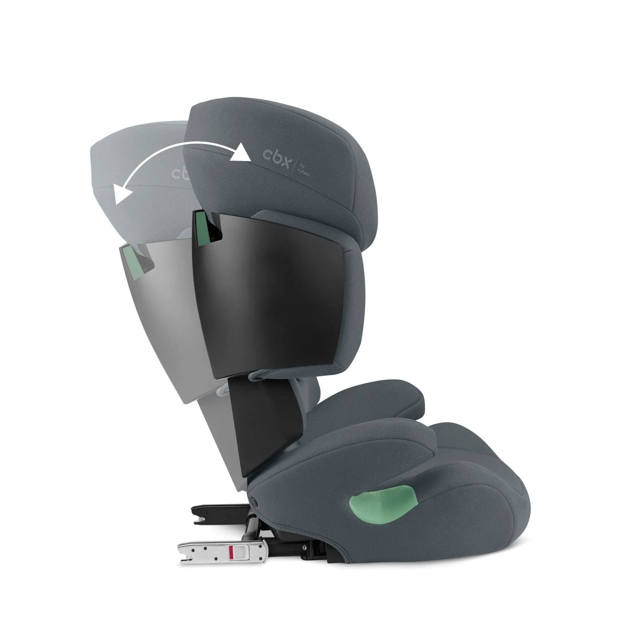Cybex Solution X i-Fix Seggiolino Auto, 3-12 Anni (100-150 cm, 15-50 kg), Cobblestone Grey - immagine 9