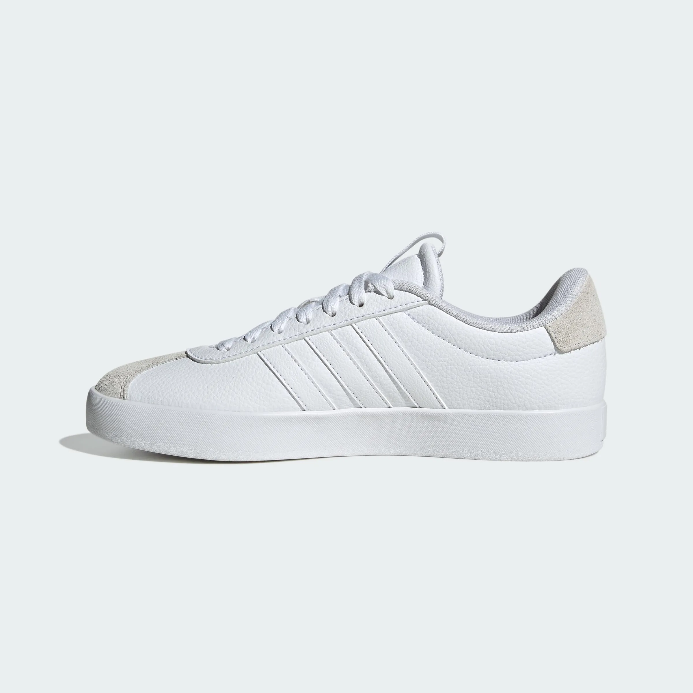 adidas VL Court 3.0 Shoes, Cloud White/Grey One, 44 EU - immagine 5